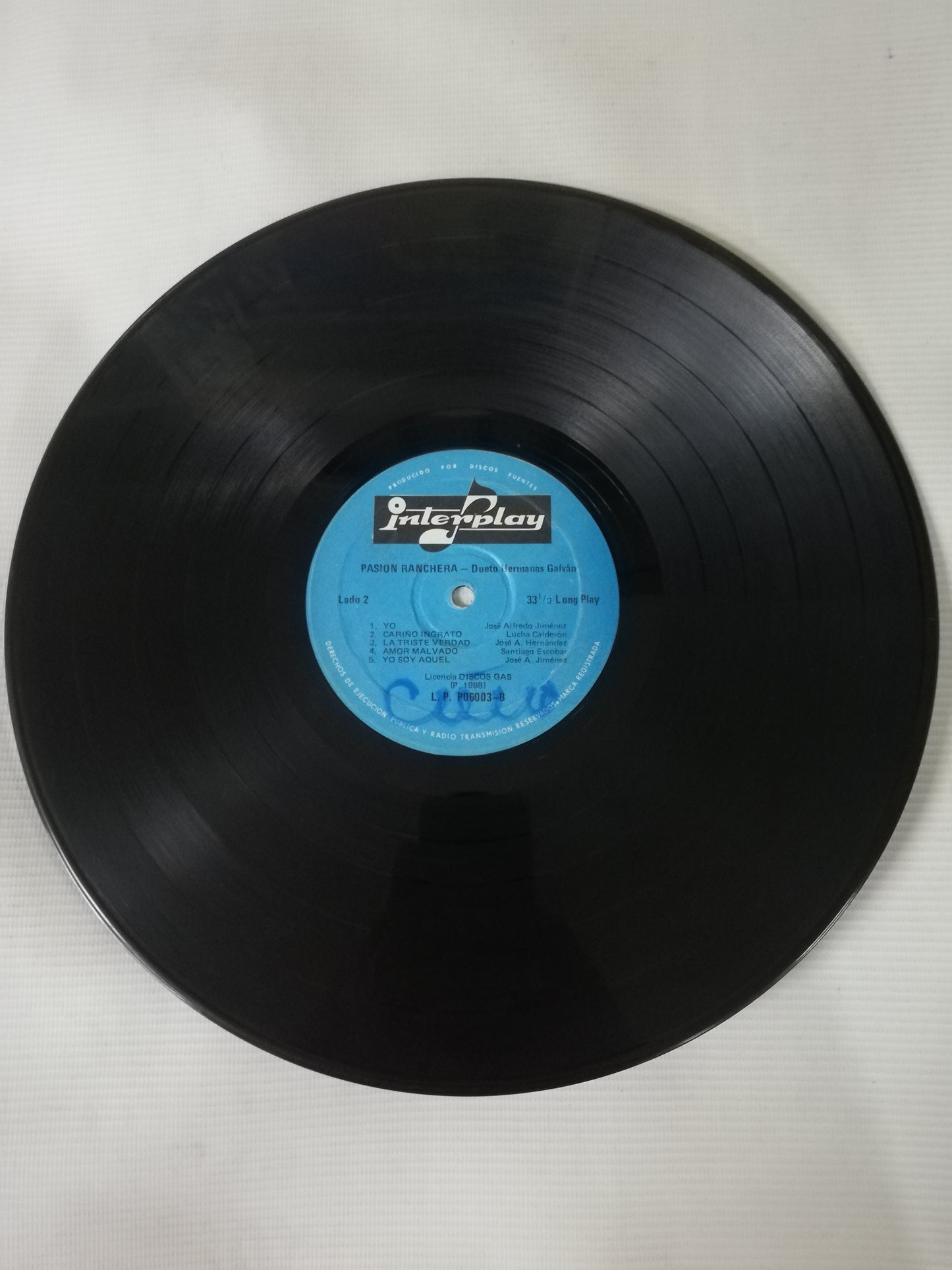 LP DUETO HERMANAS GALVÁN - PASIÓN RANCHERA