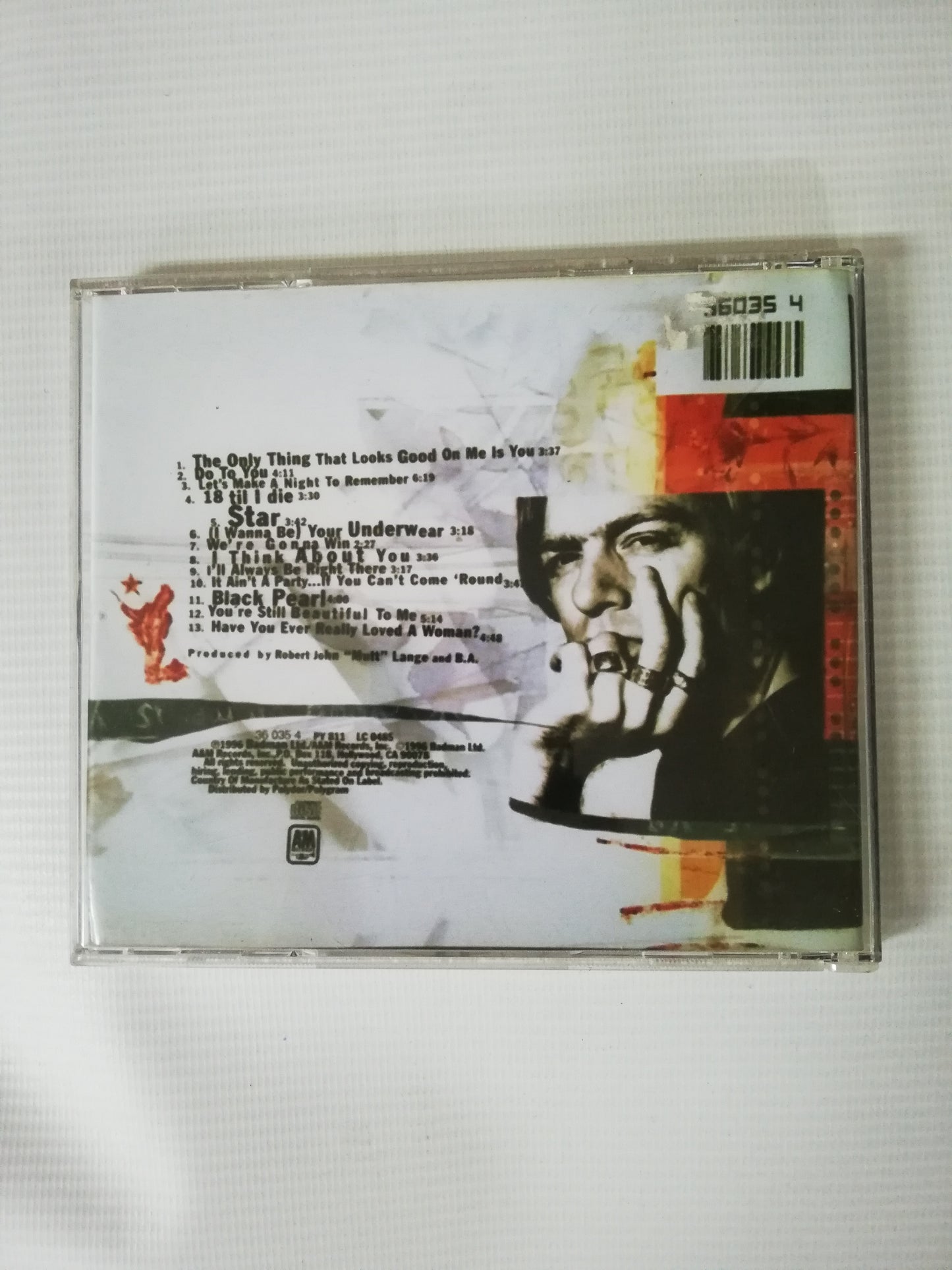 CD BRIAN ADAMS - 18 TIL I DIE