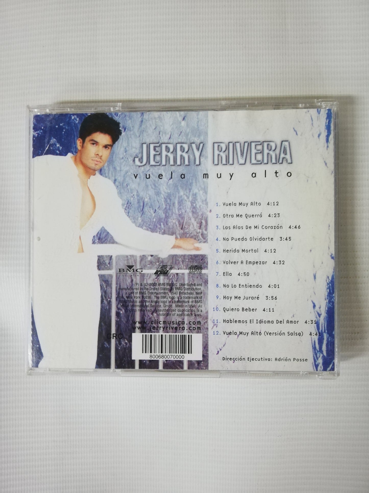 CD JERRY RIVERA - VUELA MUY ALTO