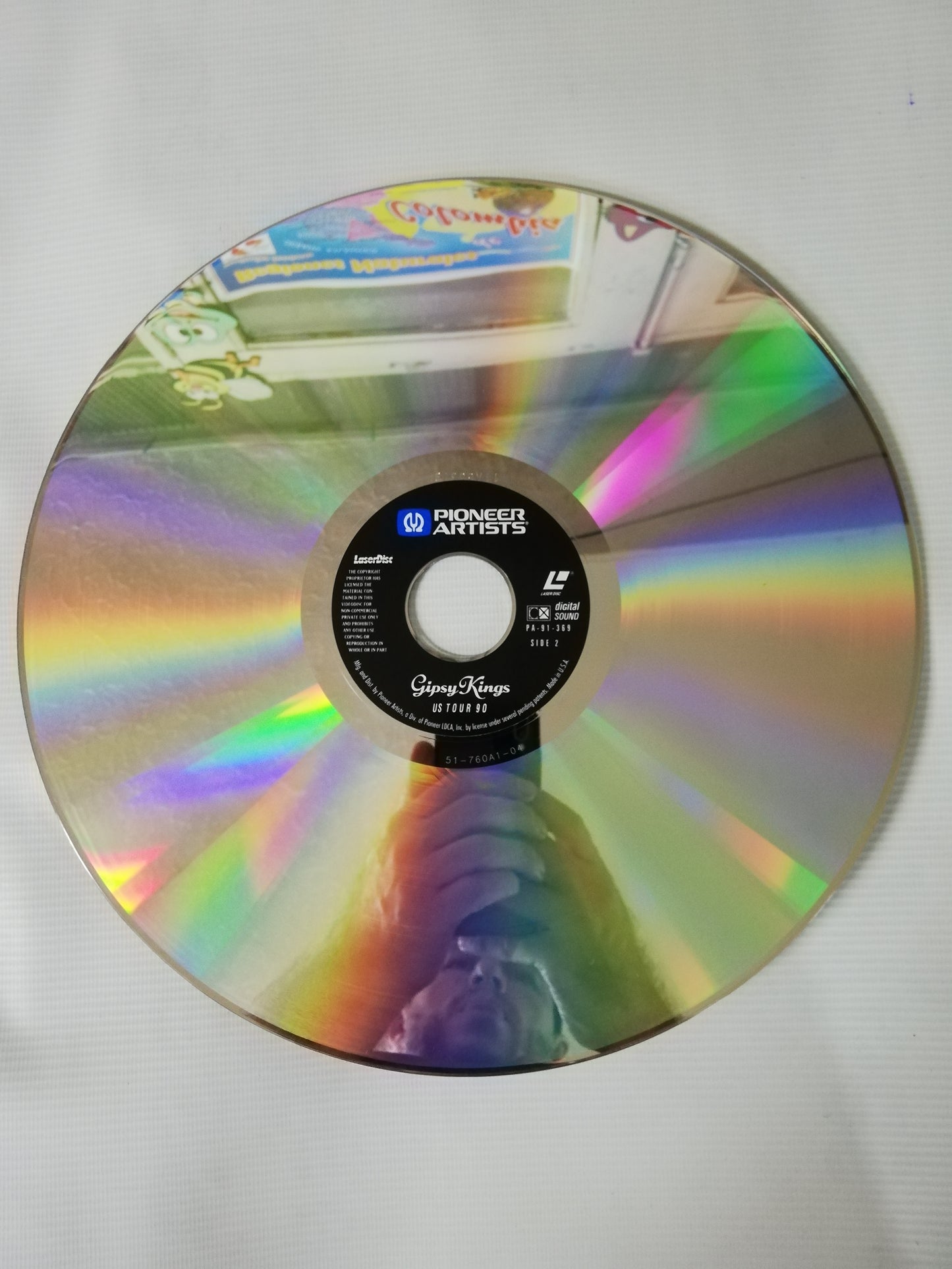 LASER DISC GIPSY KING - US TOUR 90