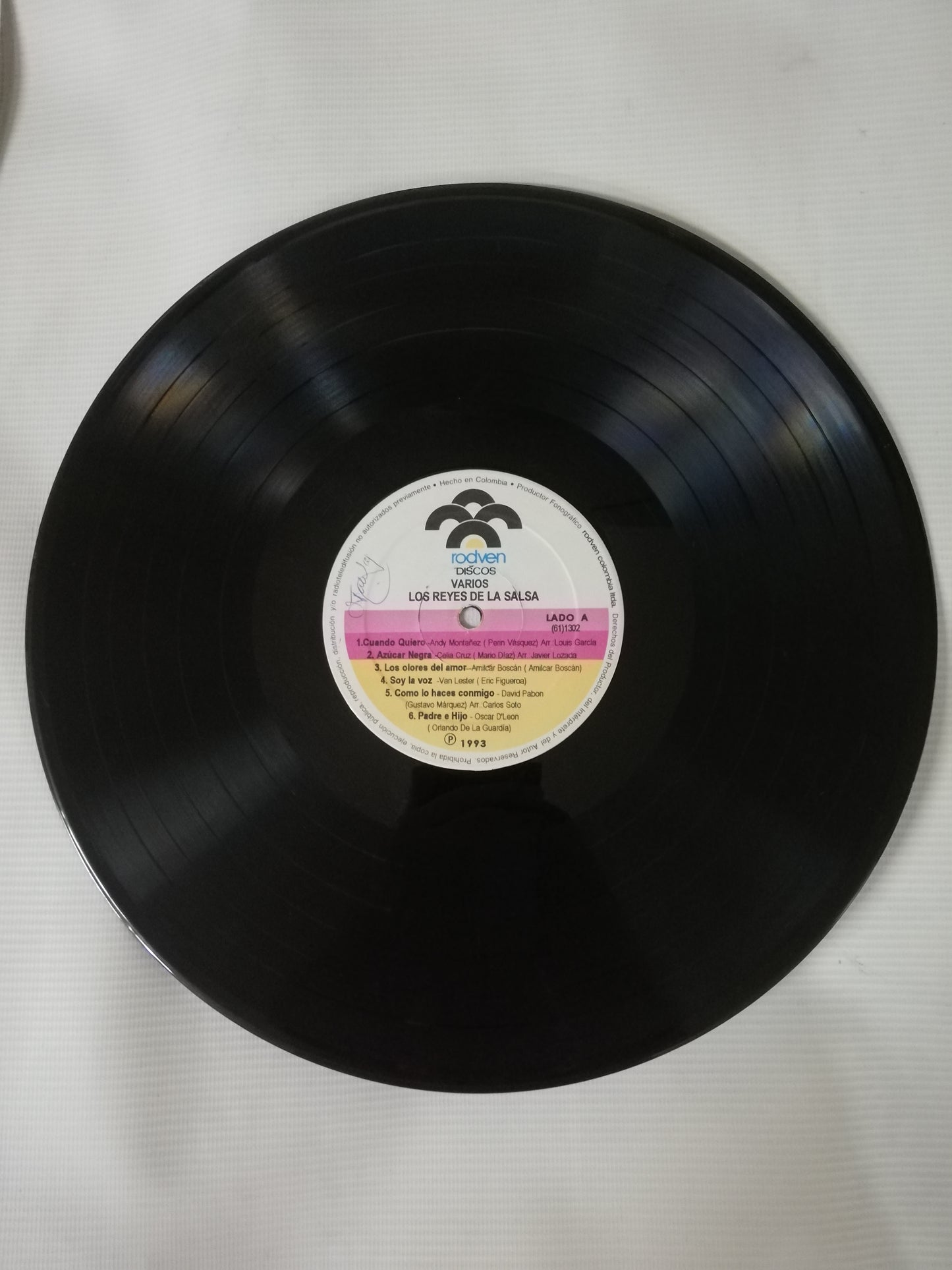 LP LOS REYES DE LA SALSA - VARIOS INTÉRPRETES