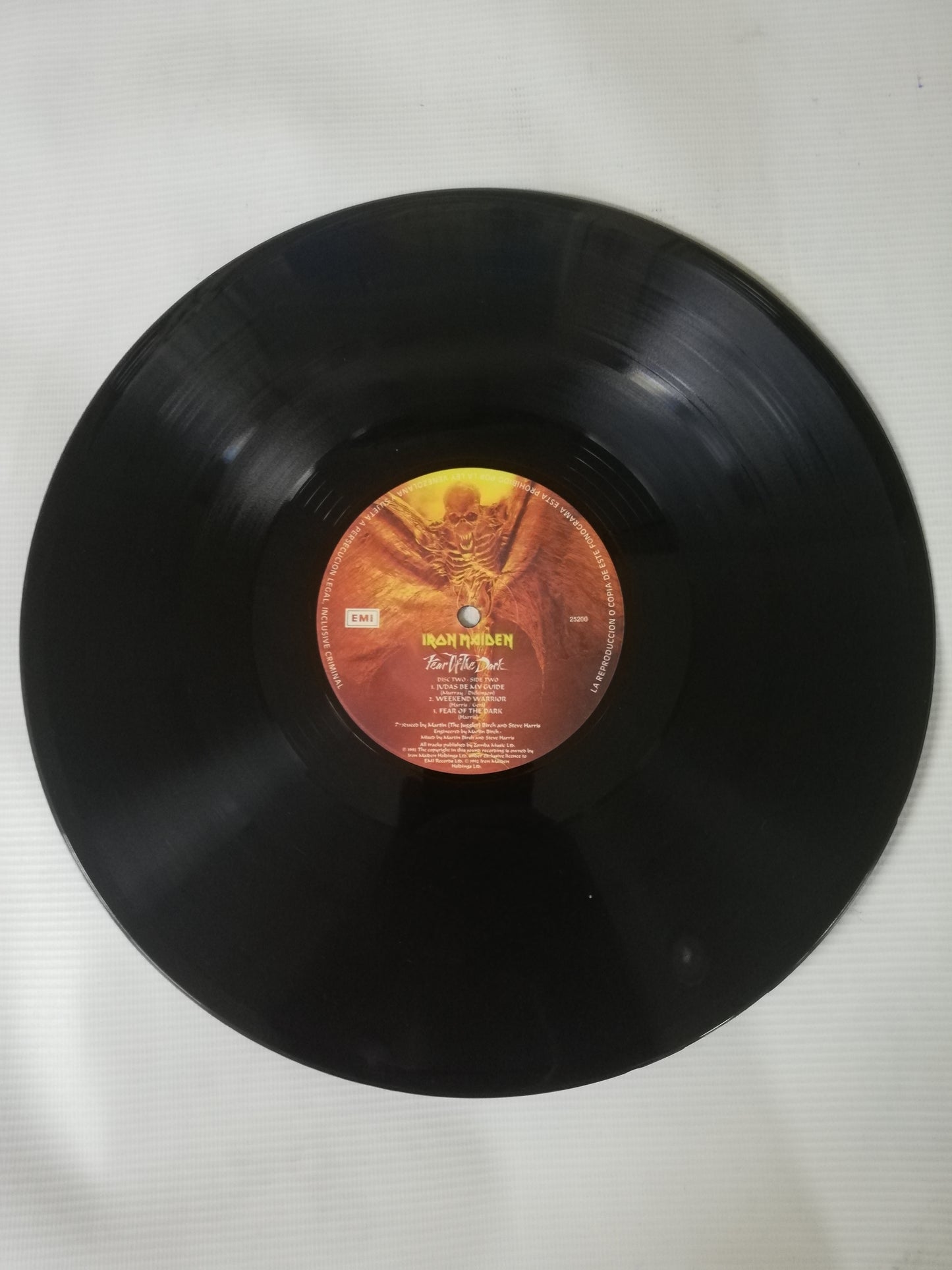 LP IRON MAIDEN - FEAR OF THE DARK - VINYL X 2
