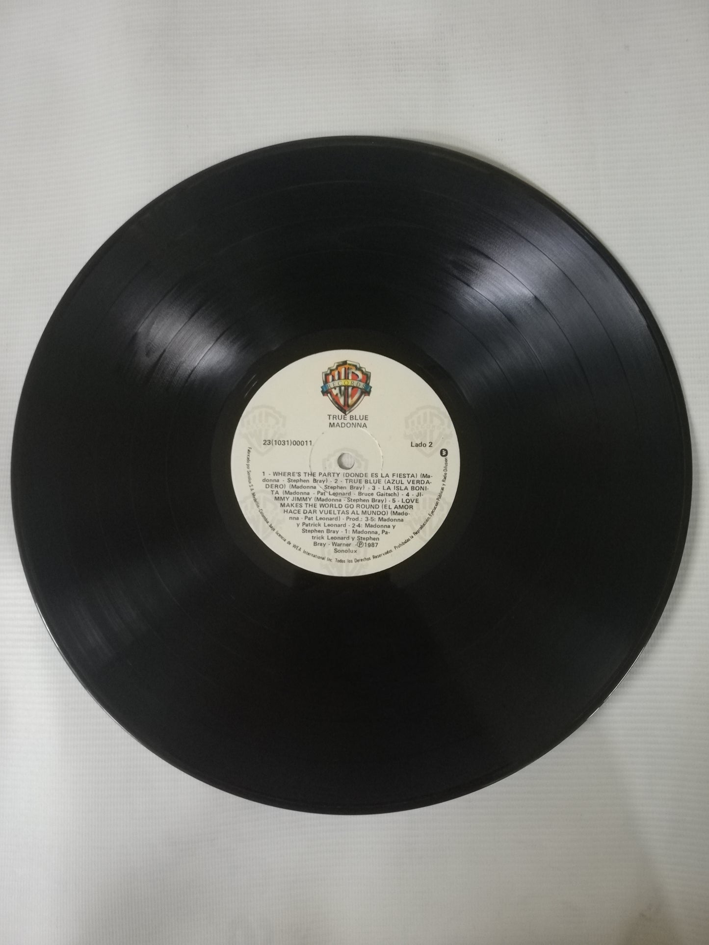 LP MADONNA - TRUE BLUE