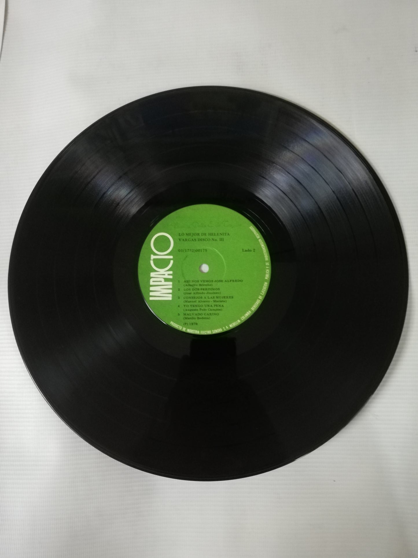 LP HELENITA VARGAS - LO MEJOR DE HELENITA VARGAS - VINYL X 3