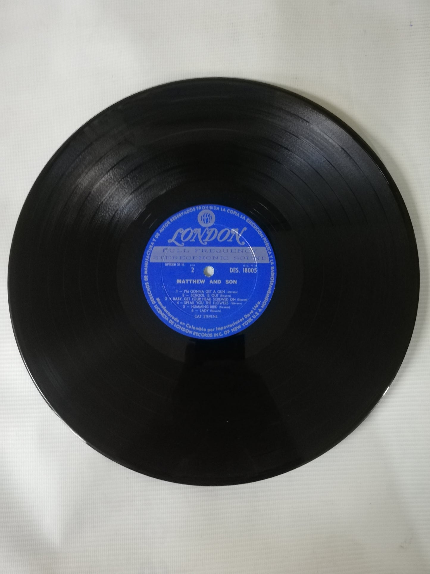 LP CAT STEVENS - MATHEW AND SON