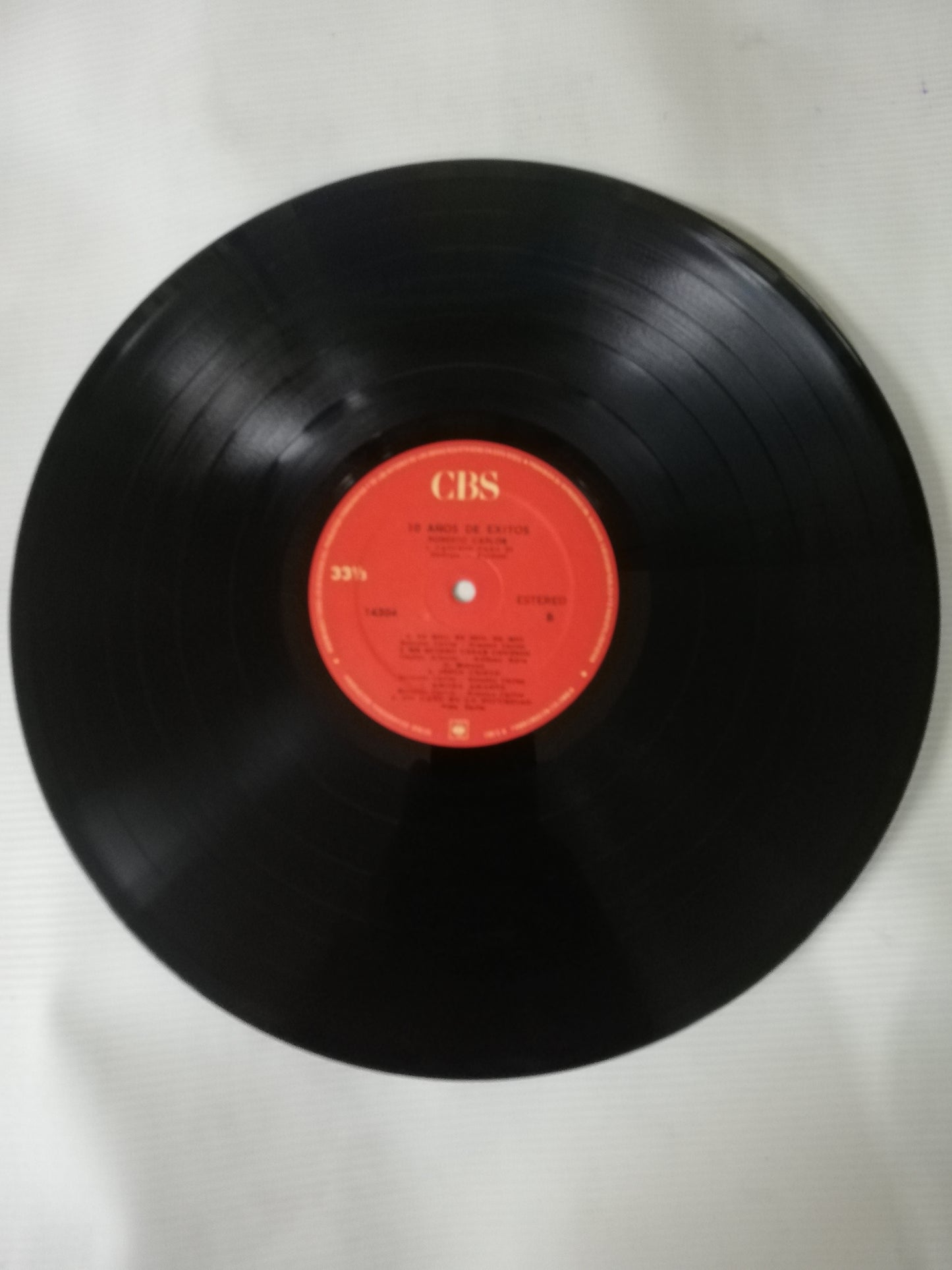 LP ROBERTO CARLOS - DIEZ AÑOS DE EXITOS