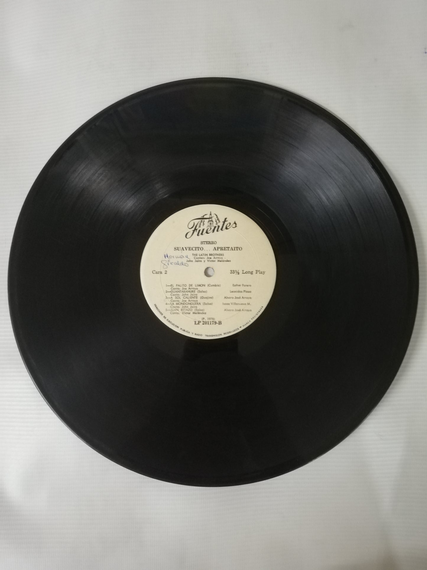 LP THE LATIN BROTHERS - SUAVECITO, APRETAITO