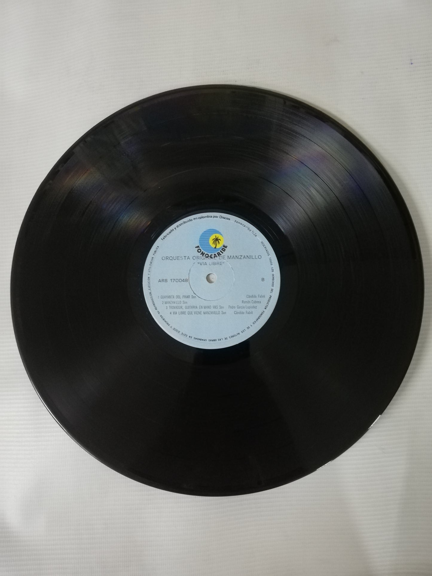 LP ORQUESTA ORIGINAL DE MANZANILLO - VIA LIBRE