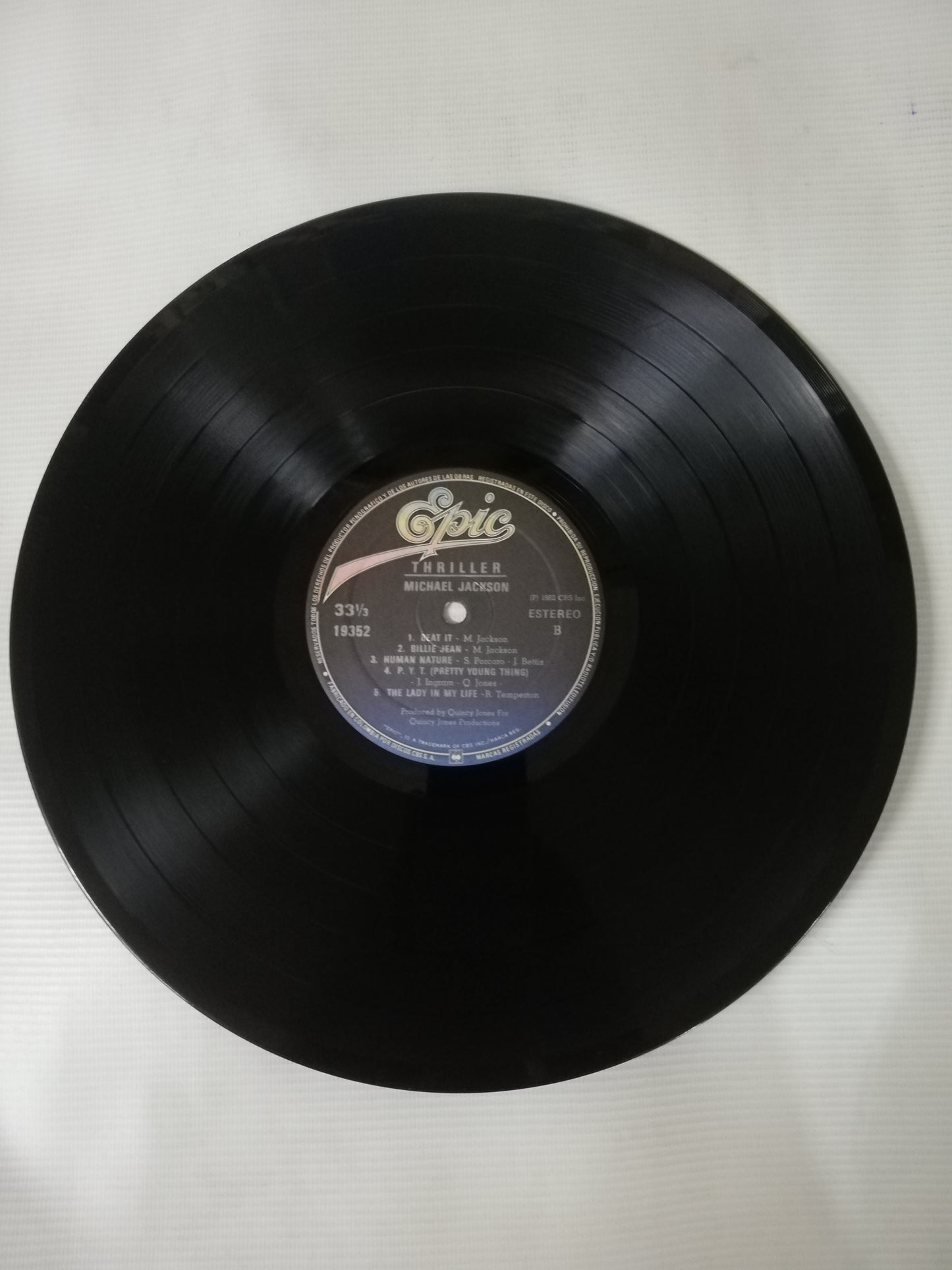 LP MICHAEL JACKSON - THRILLER