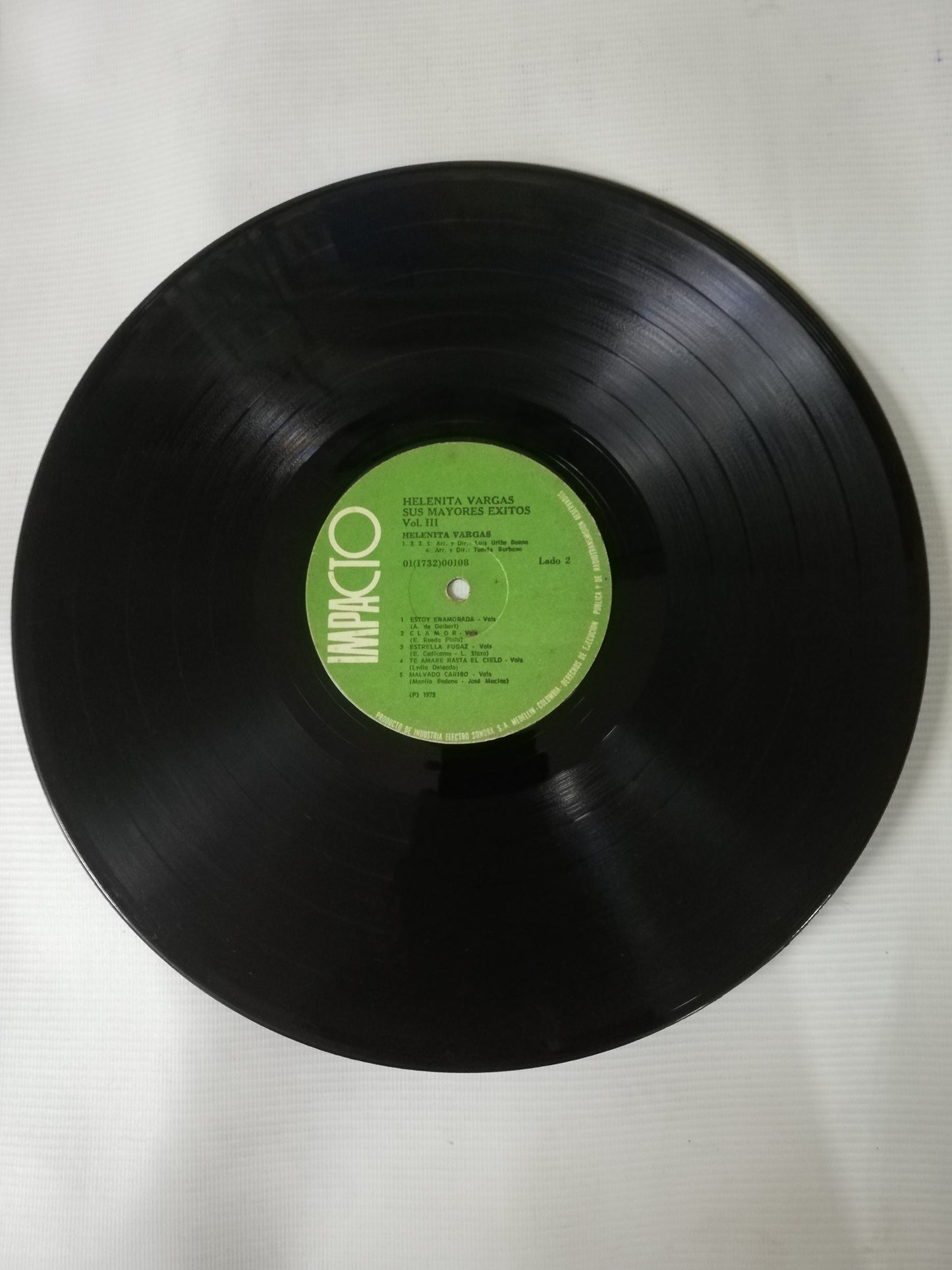 LP HELENITA VARGAS - SUS MAYORES EXITOS VOL. 3