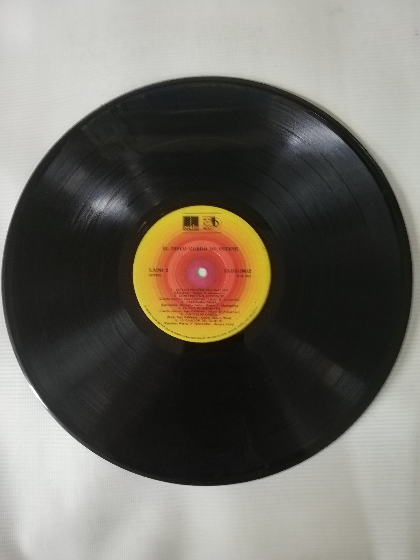 LP EL DISCO GORDO DE PETETE