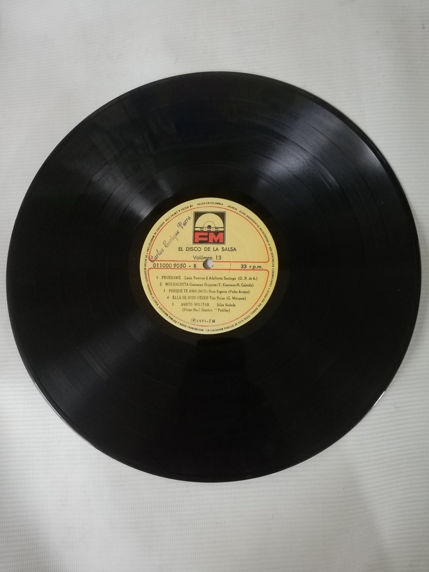 LP EL DISCO DE LA SALSA - EL DISCO DE LA SALSA VOL. 13