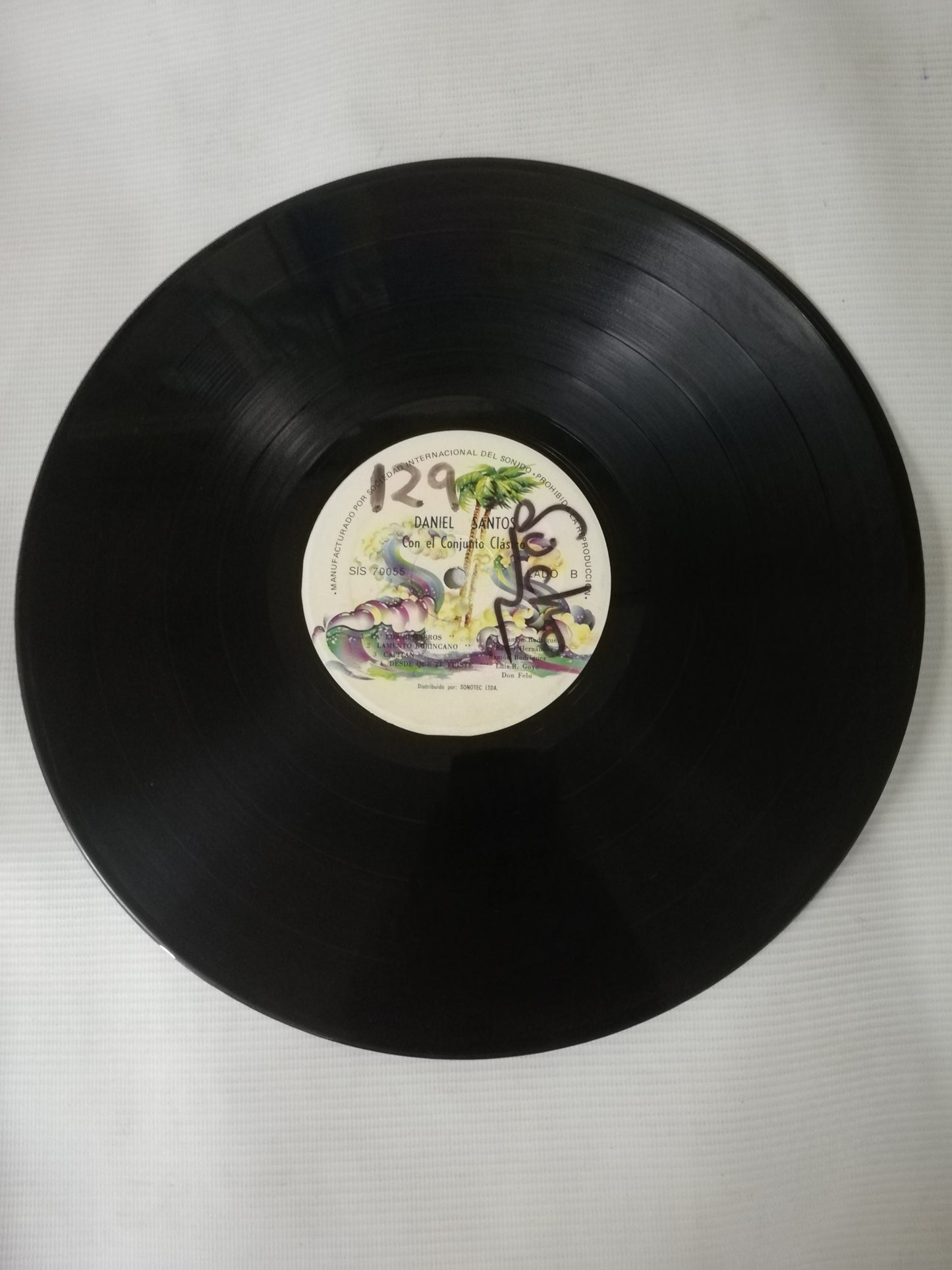 LP DANIEL SANTOS - DANIEL SANTOS CON EL CONJUNTO CLÁSICO