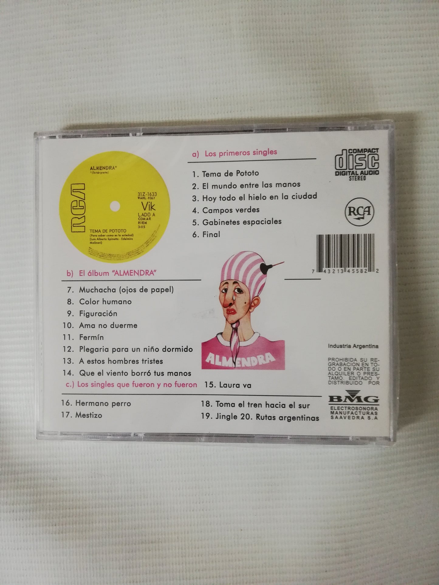 CD ALMENDRA - ALMENDRA