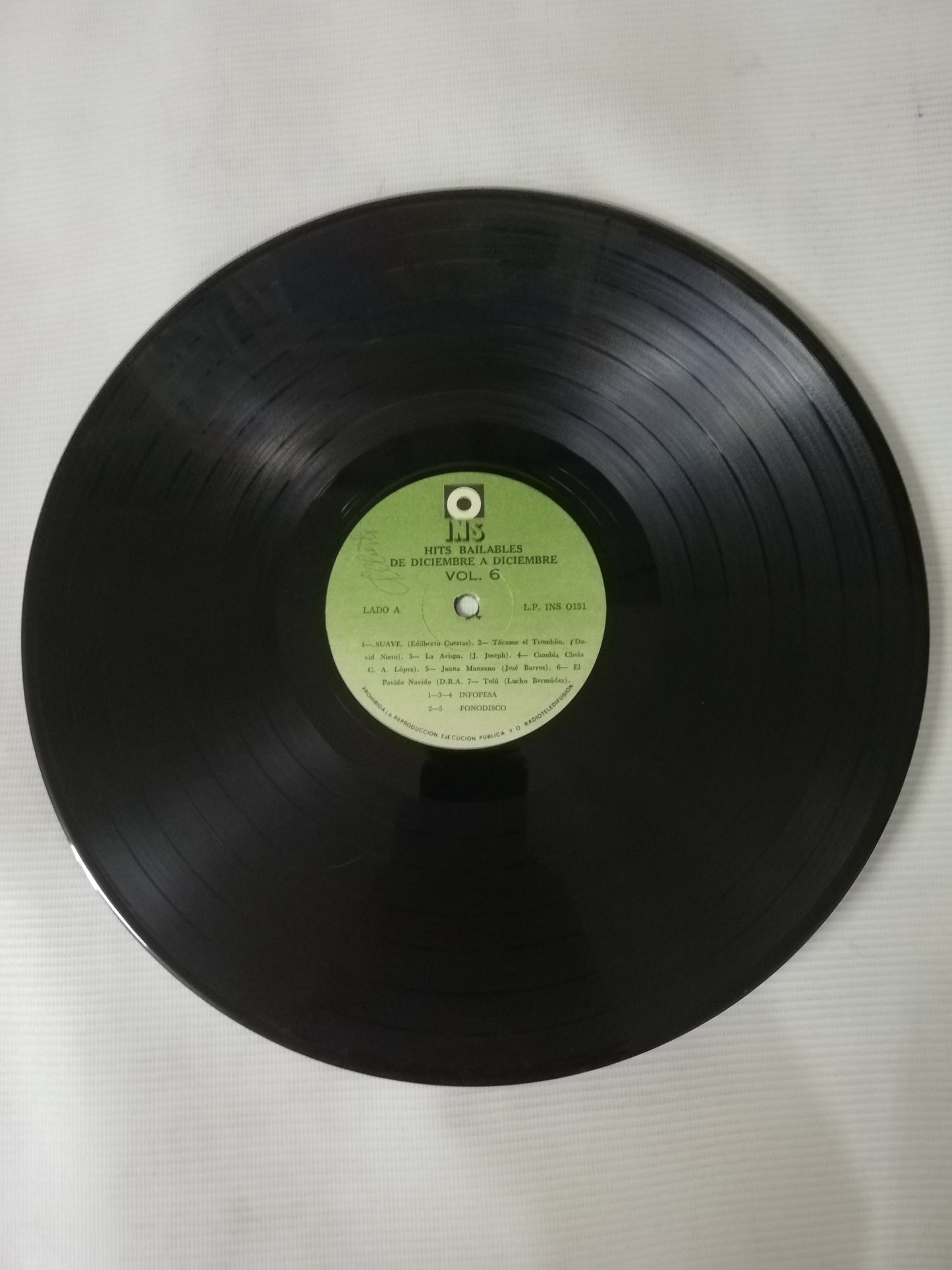 LP BAILABLES DE DICIEMBRE A DICIEMBRE VOL. 6 - VARIOS INTÉRPRETES