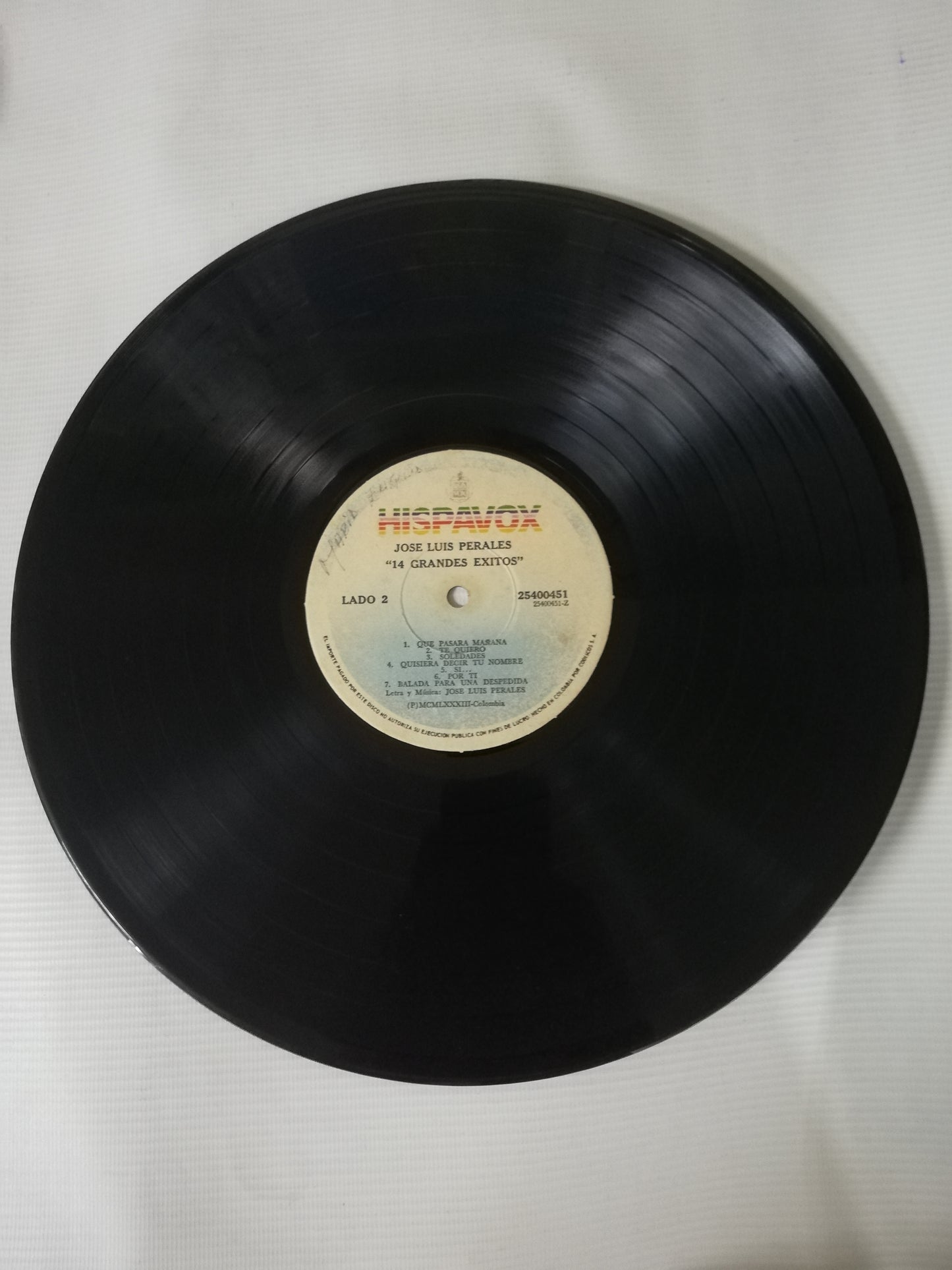 LP JOSÉ LUIS PERALES - 14 GRANDES EXITOS