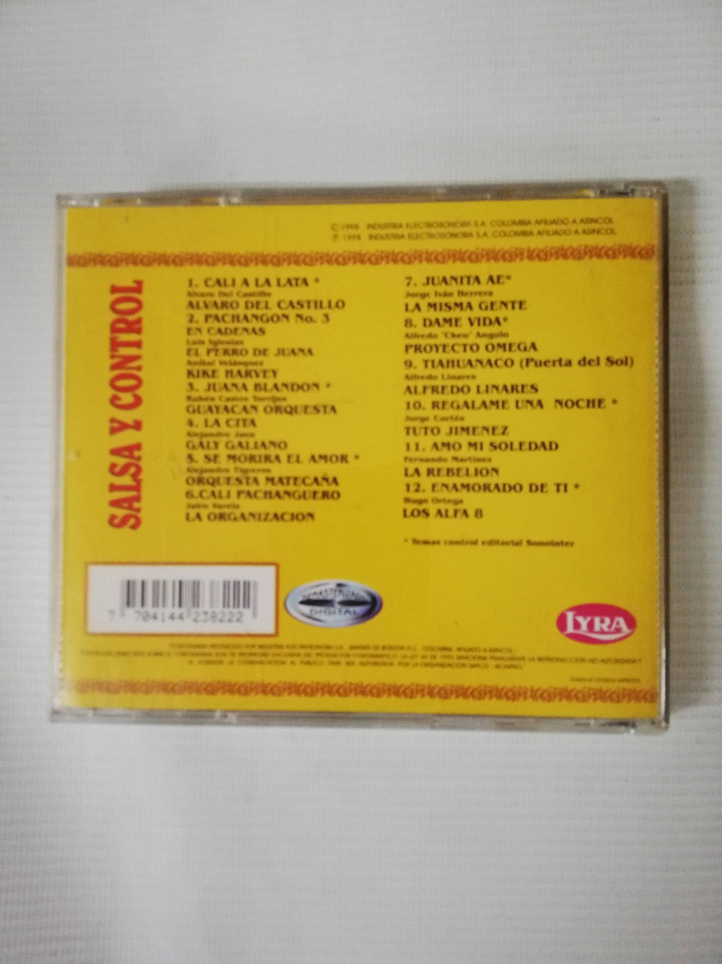 CD SALSA Y CONTROL - VARIOS INTÉRPRETES