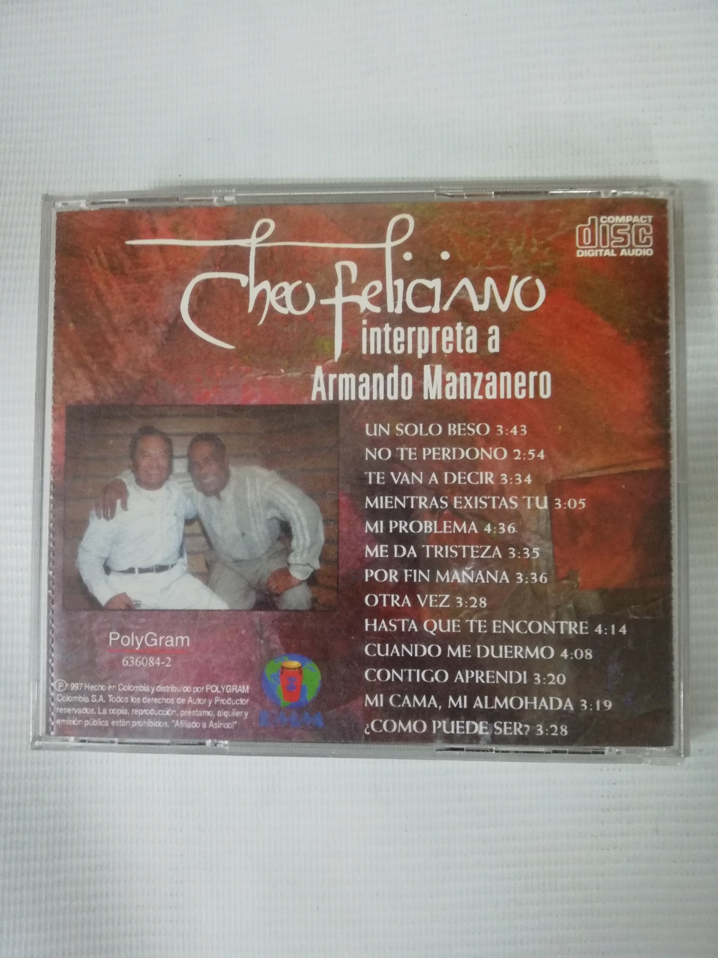 CD CHEO FELICIANO - UN SOLO BESO