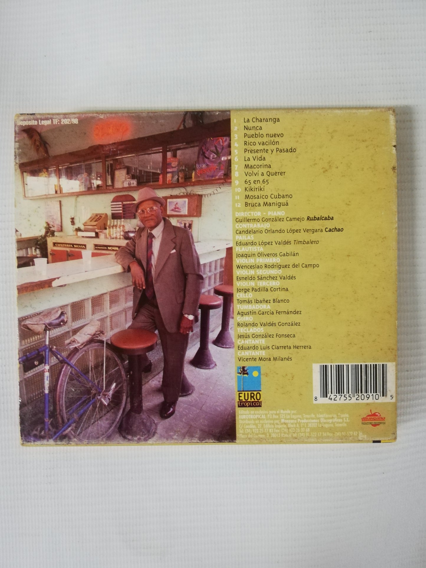 CD LA CHARANGA RUBALCABA - POR ESO SOY CUBANO