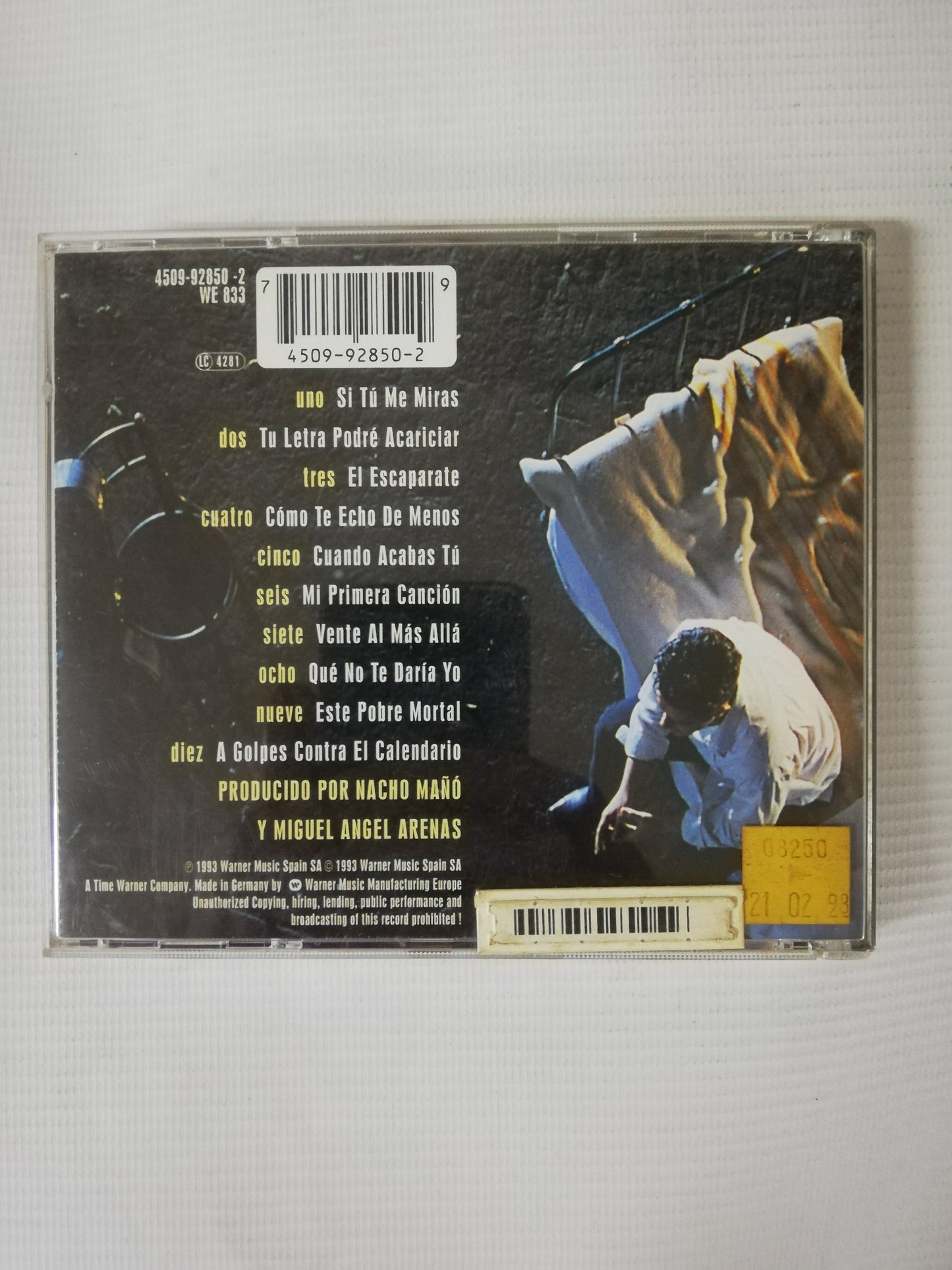 CD ALEJANDRO SANZ - SI TU ME MIRAS