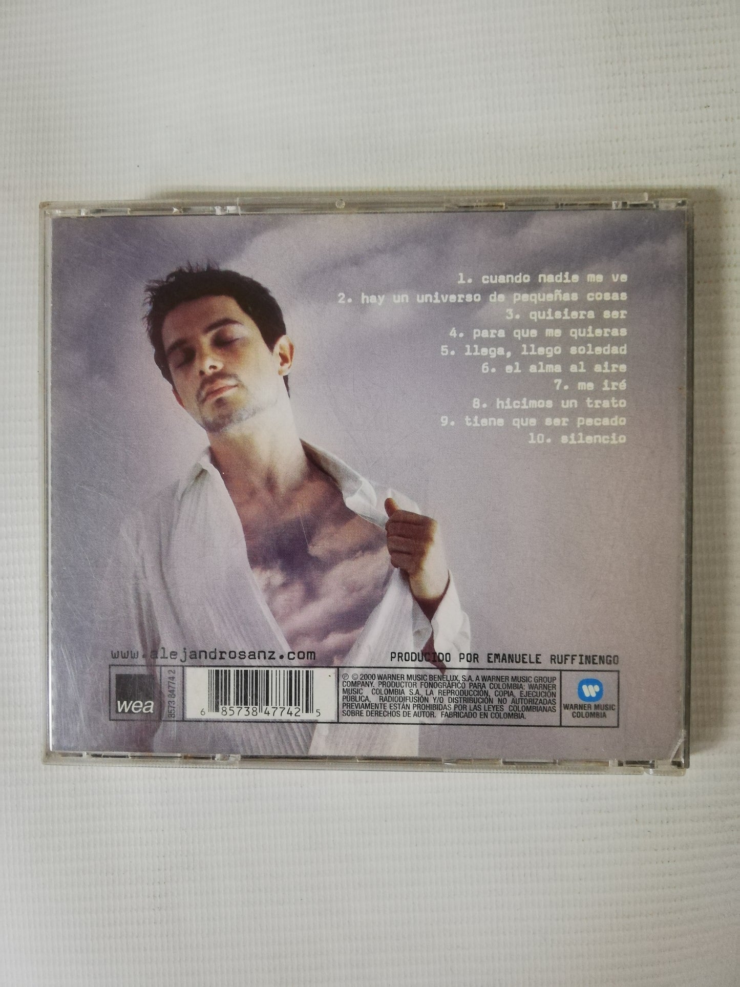 CD ALEJANDRO SANZ - EL ALMA AL AIRE