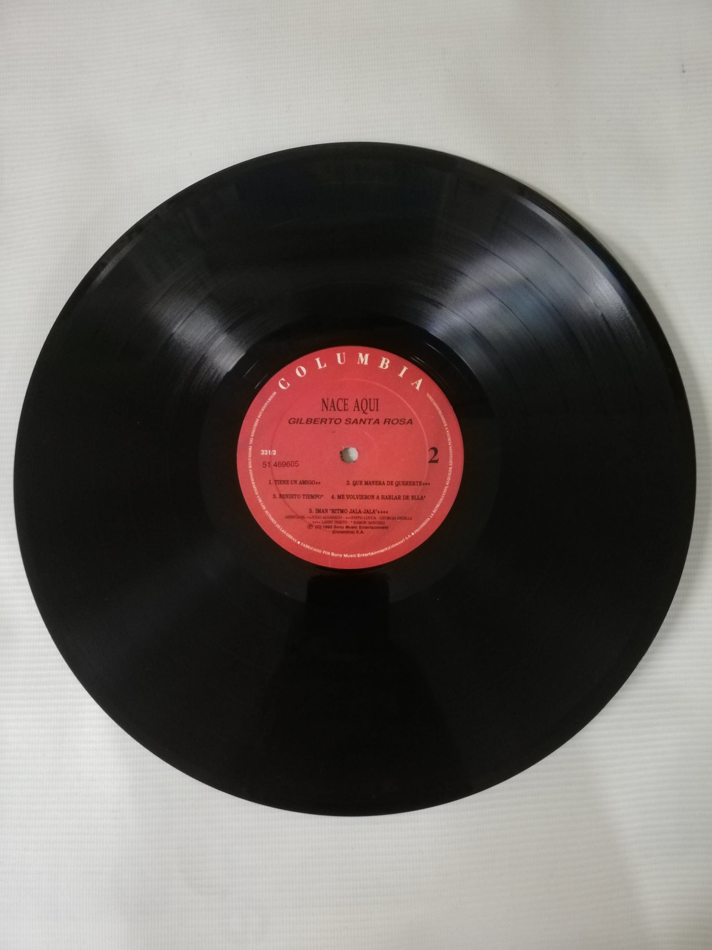 LP GILBERTO SANTA ROSA - NACE AQUI
