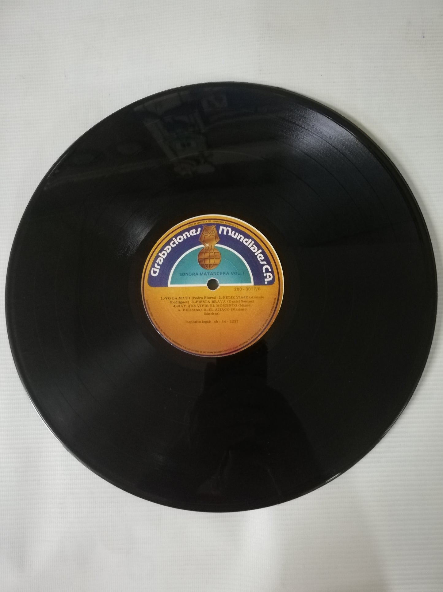 LP SONORA MATANCERA VOL. I - CANTA: BIENVENIDO GRANDA