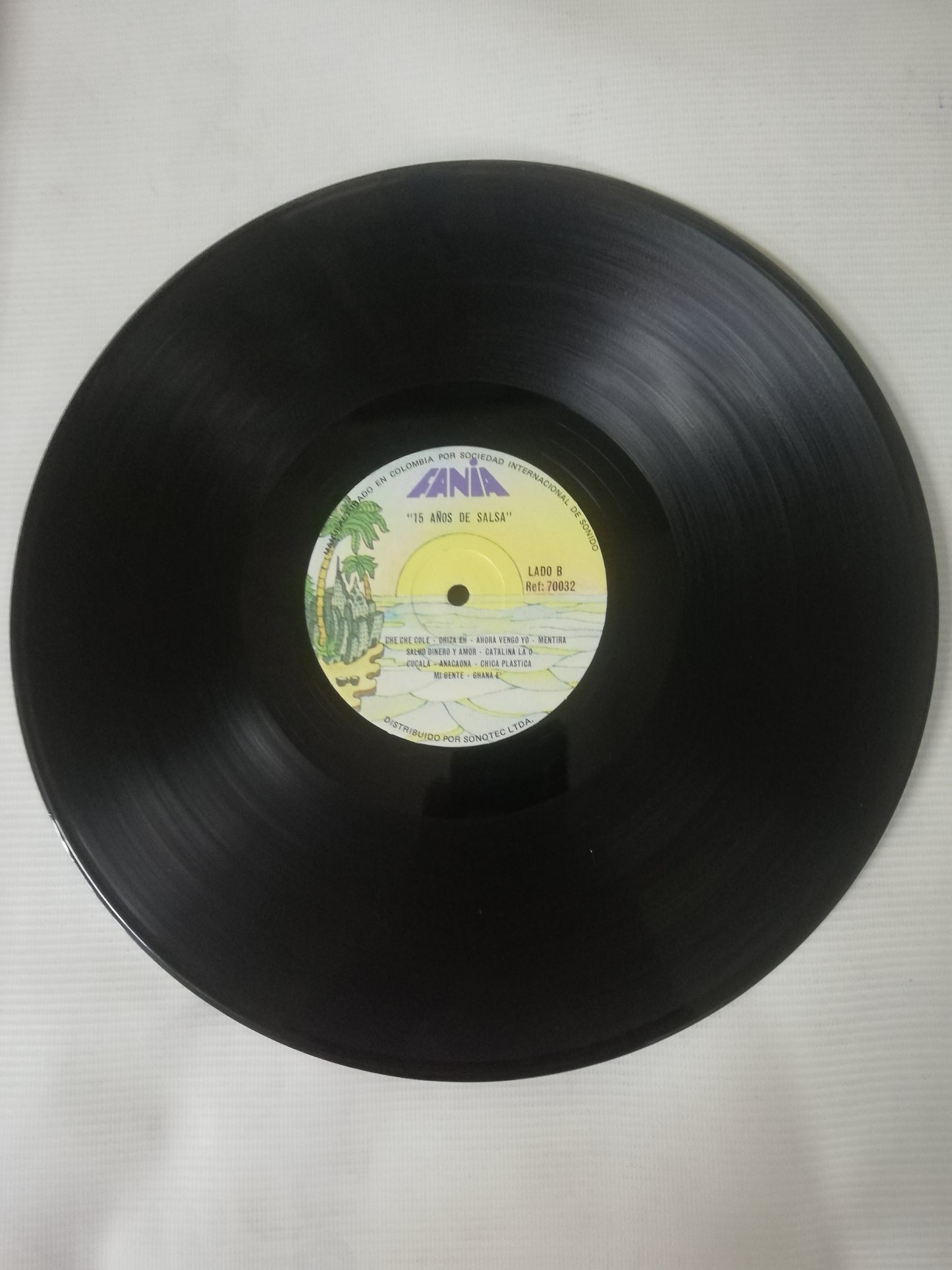 LP FANIA ALL STARS - 15 AÑOS DE SALSA