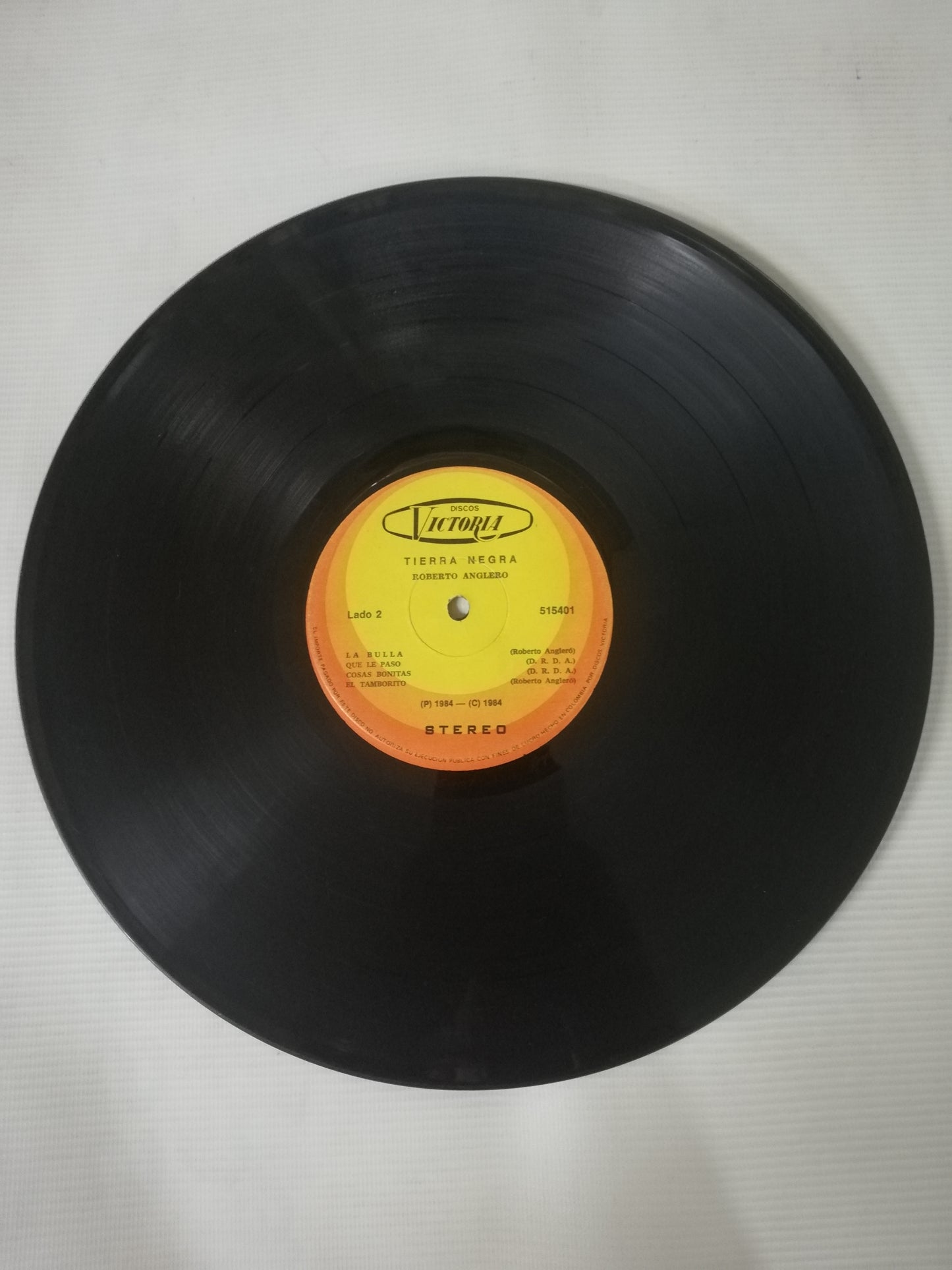 LP ROBERTO ANGLERO - TIERRA NEGRA