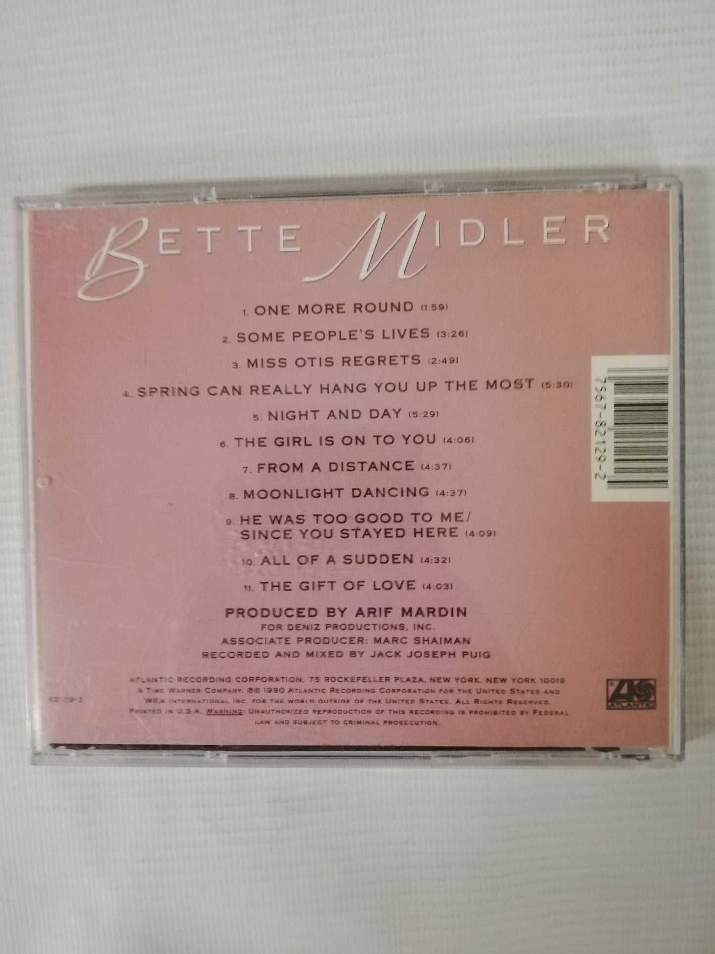 CD BETTE MIDLER - SOME PEOPLE´S LIVES