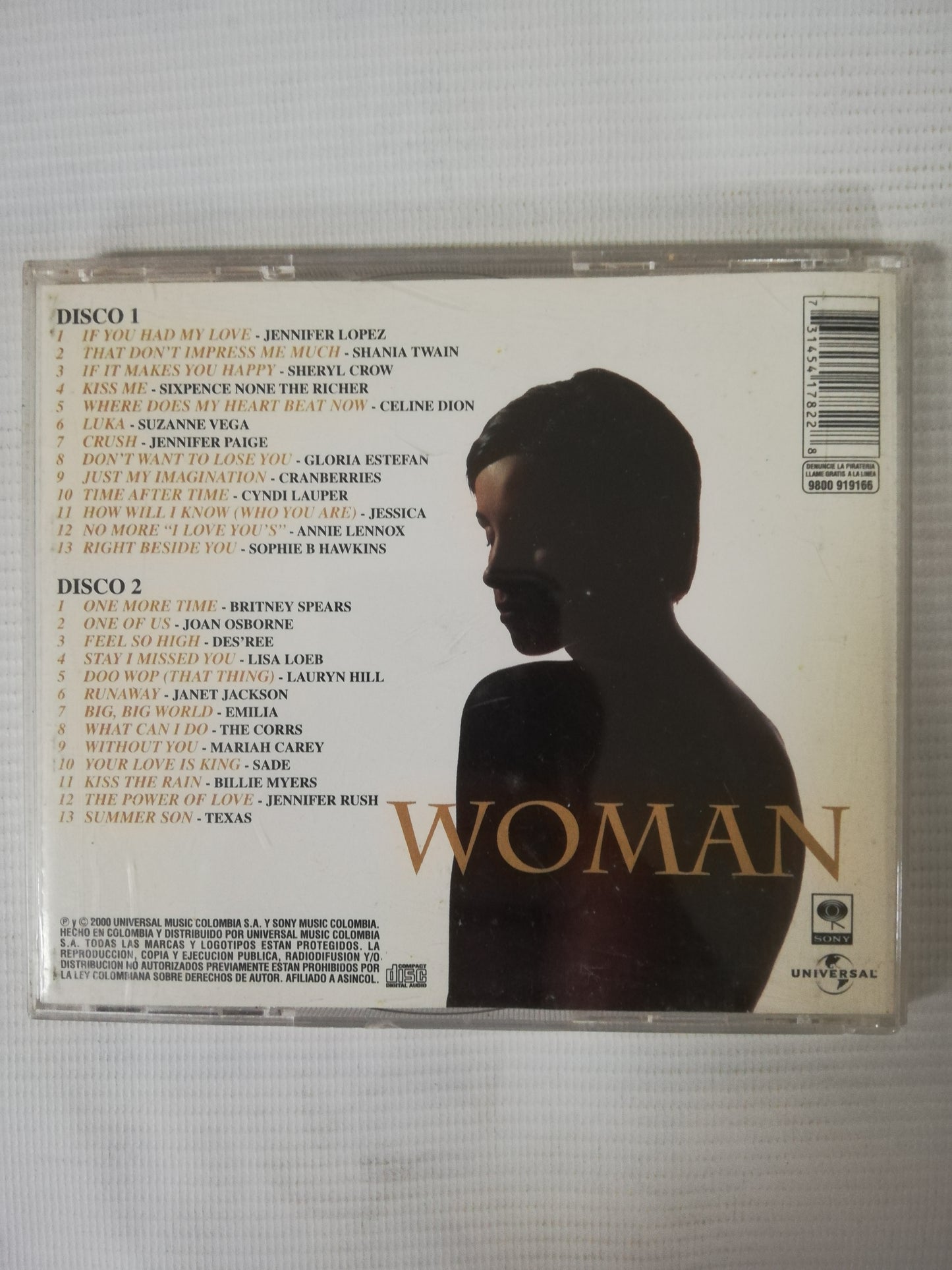 CD WOMAN - VARIOS INTÉRPRETES - CD X 2