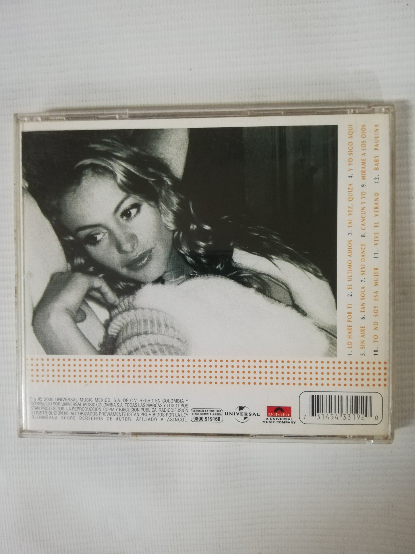 CD PAULINA RUBIO - PAULINA