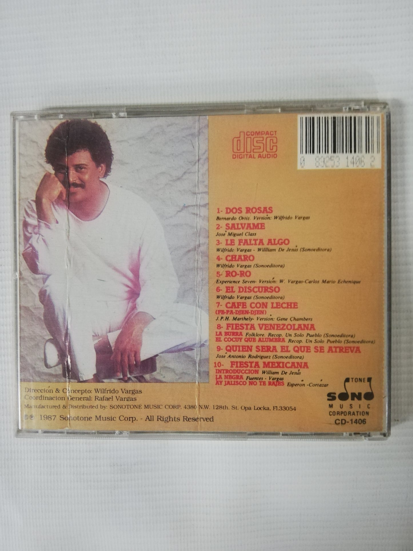 CD WILFRIDO VARGAS - LA MÚSICA