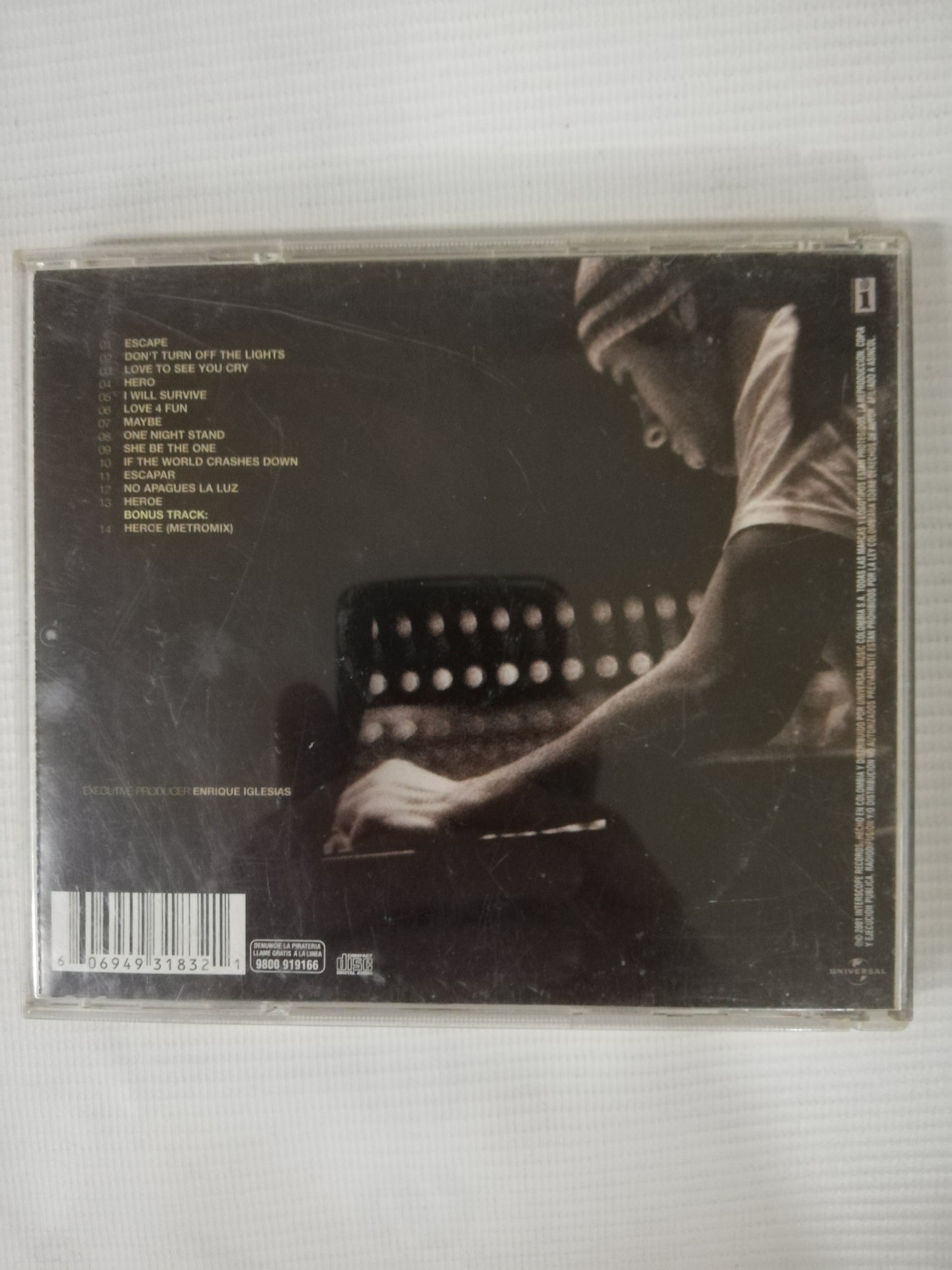 CD ENRIQUE IGLESIAS - ESCAPE
