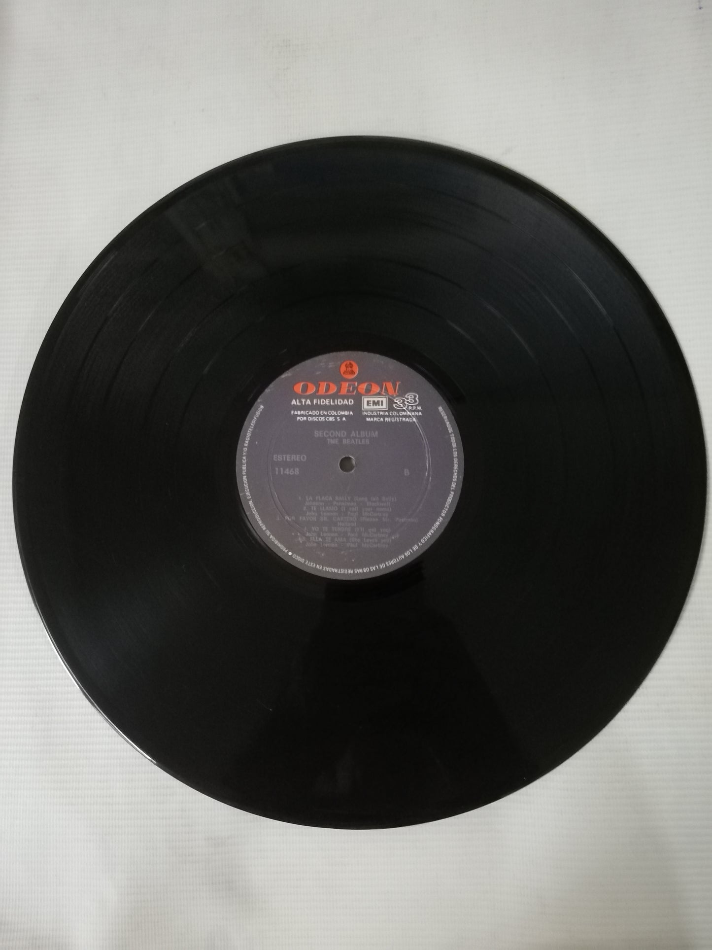 LP THE BEATLES - SECOND ALBUM