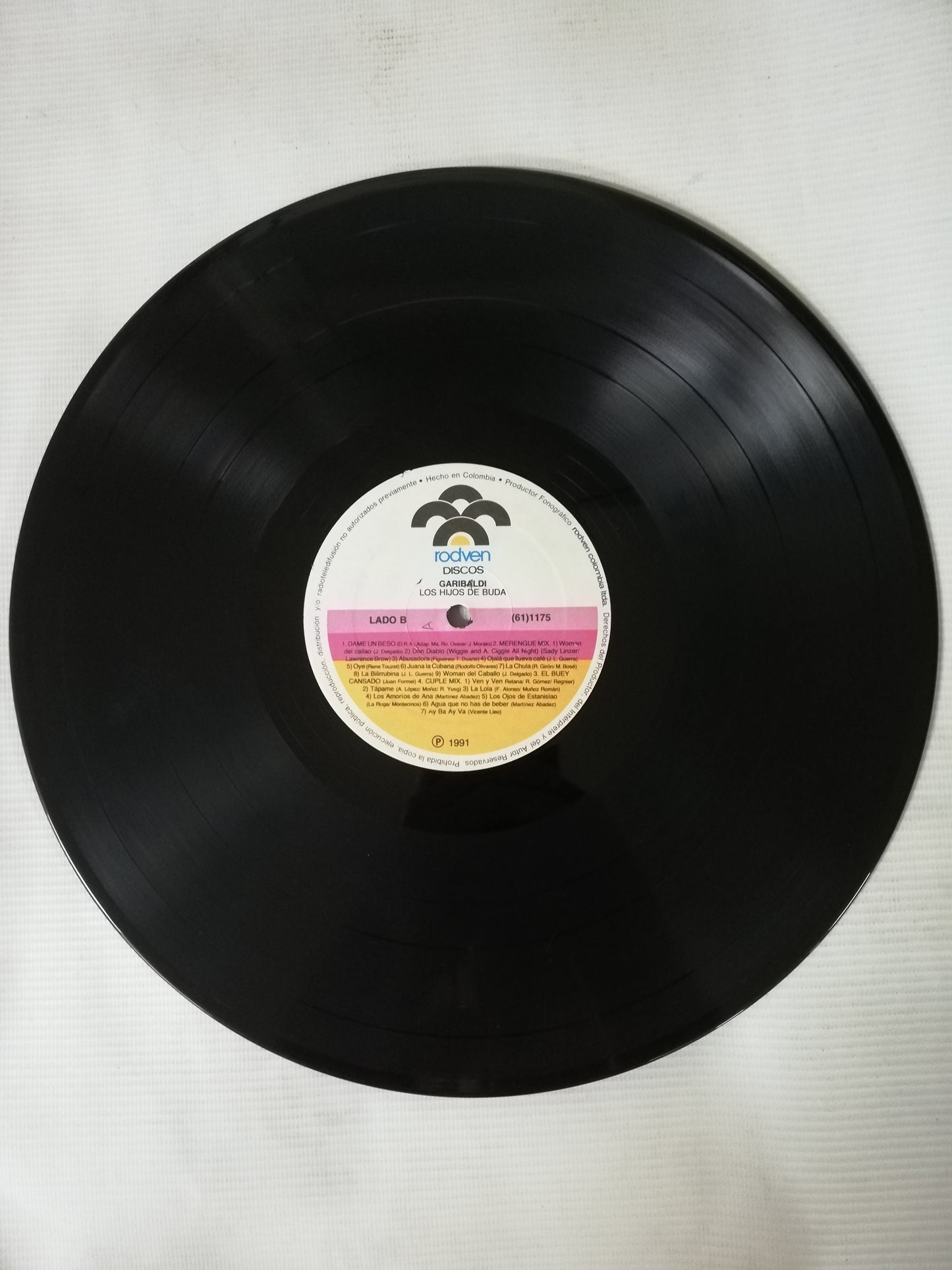 LP GARIBALDI - LOS HIJOS DE BUDA