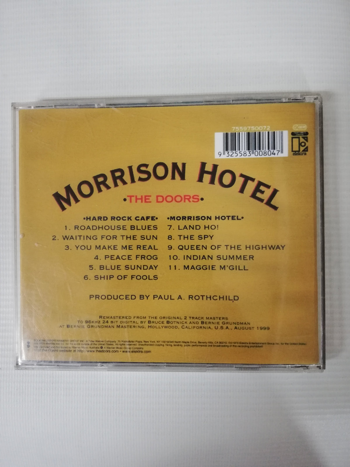 CD THE DOORS - MORRISON HOTEL
