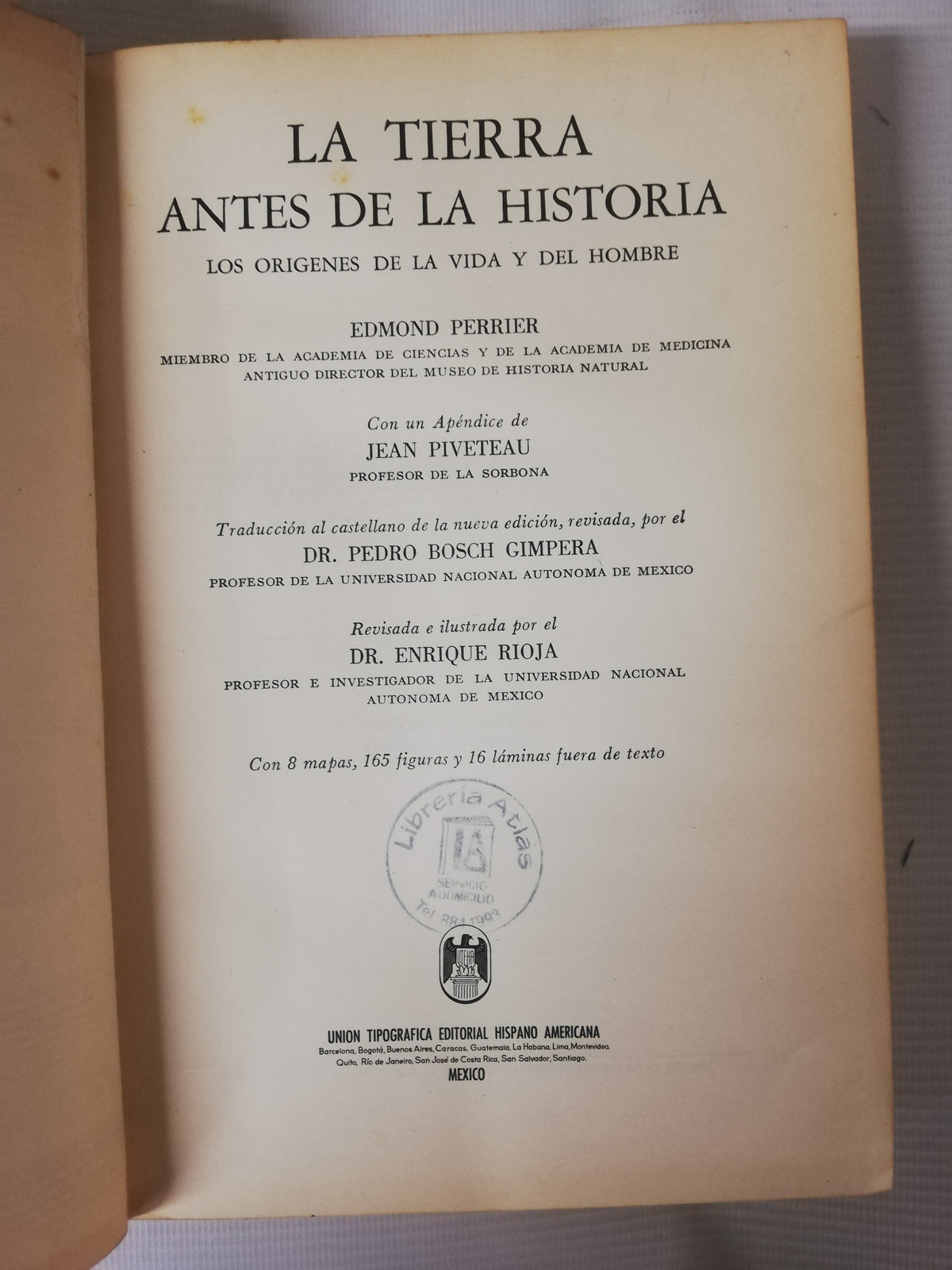 LA EVOLUCION DE LA HUMANIDAD - EDMOND PERRIER , PEDRO BOSCH GIMPERA, ENRIQUE RIOJA