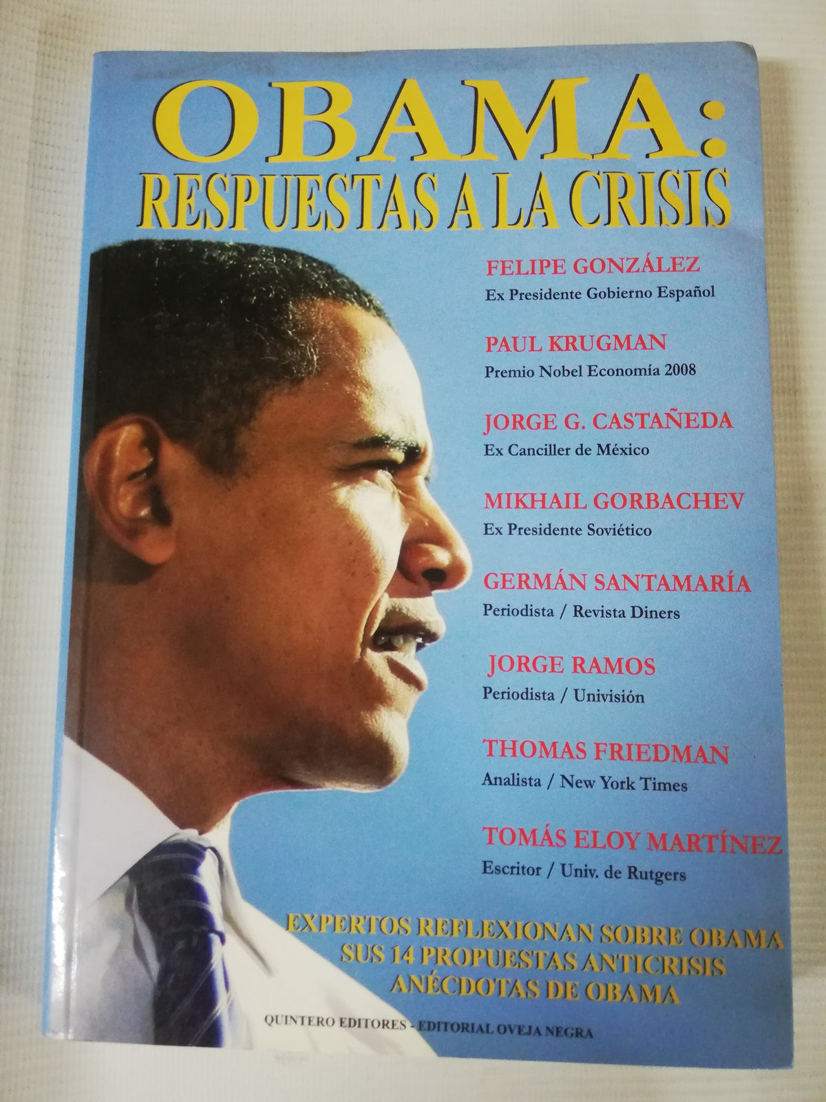 OBAMA RESPUESTA A LA CRISIS - AUTORES VARIOS