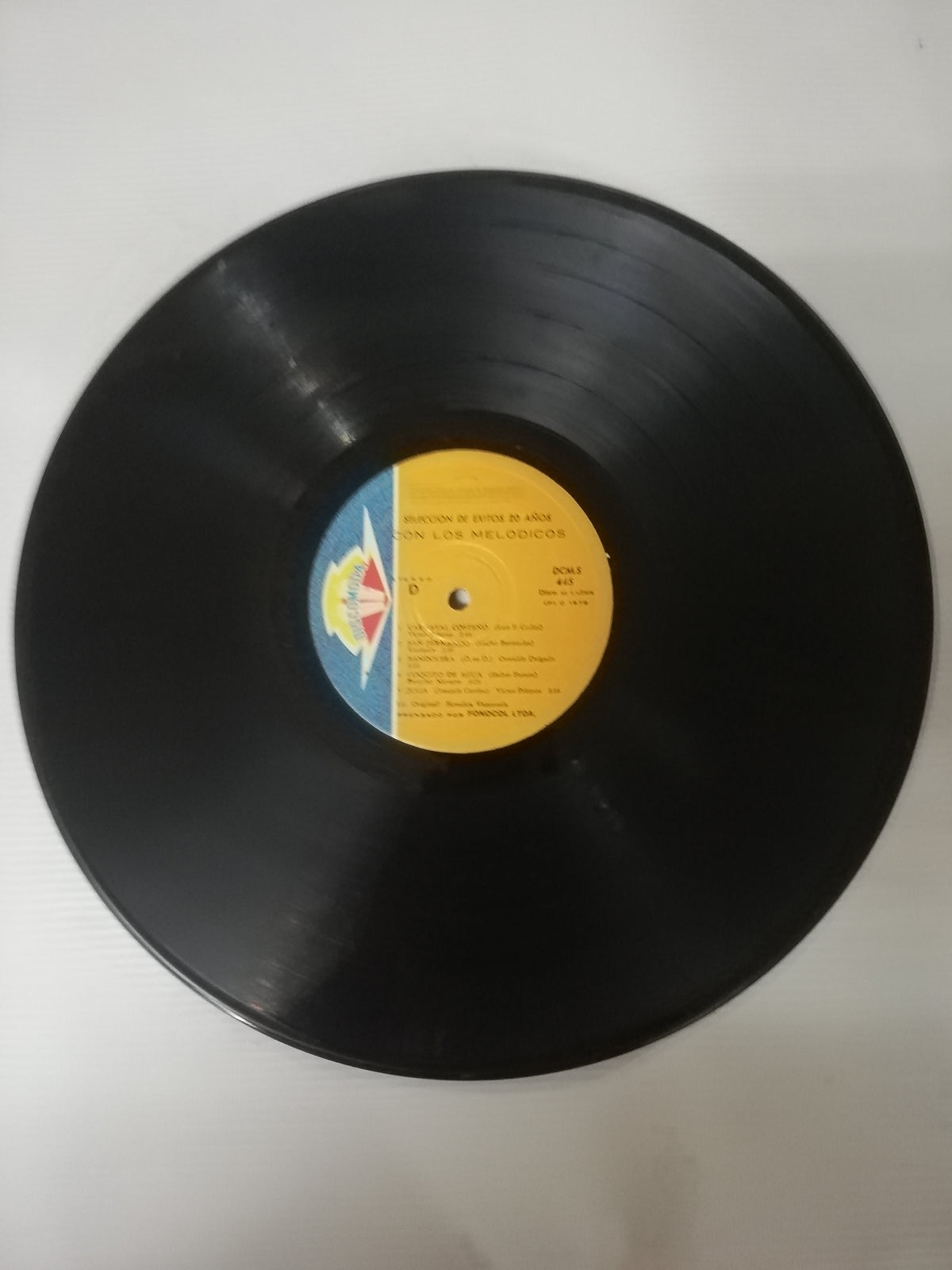LP LOS MELODICOS - SELECCIÓN DE EXITOS 20 AÑOS CON LOS MELODICOS - VINYL X 2