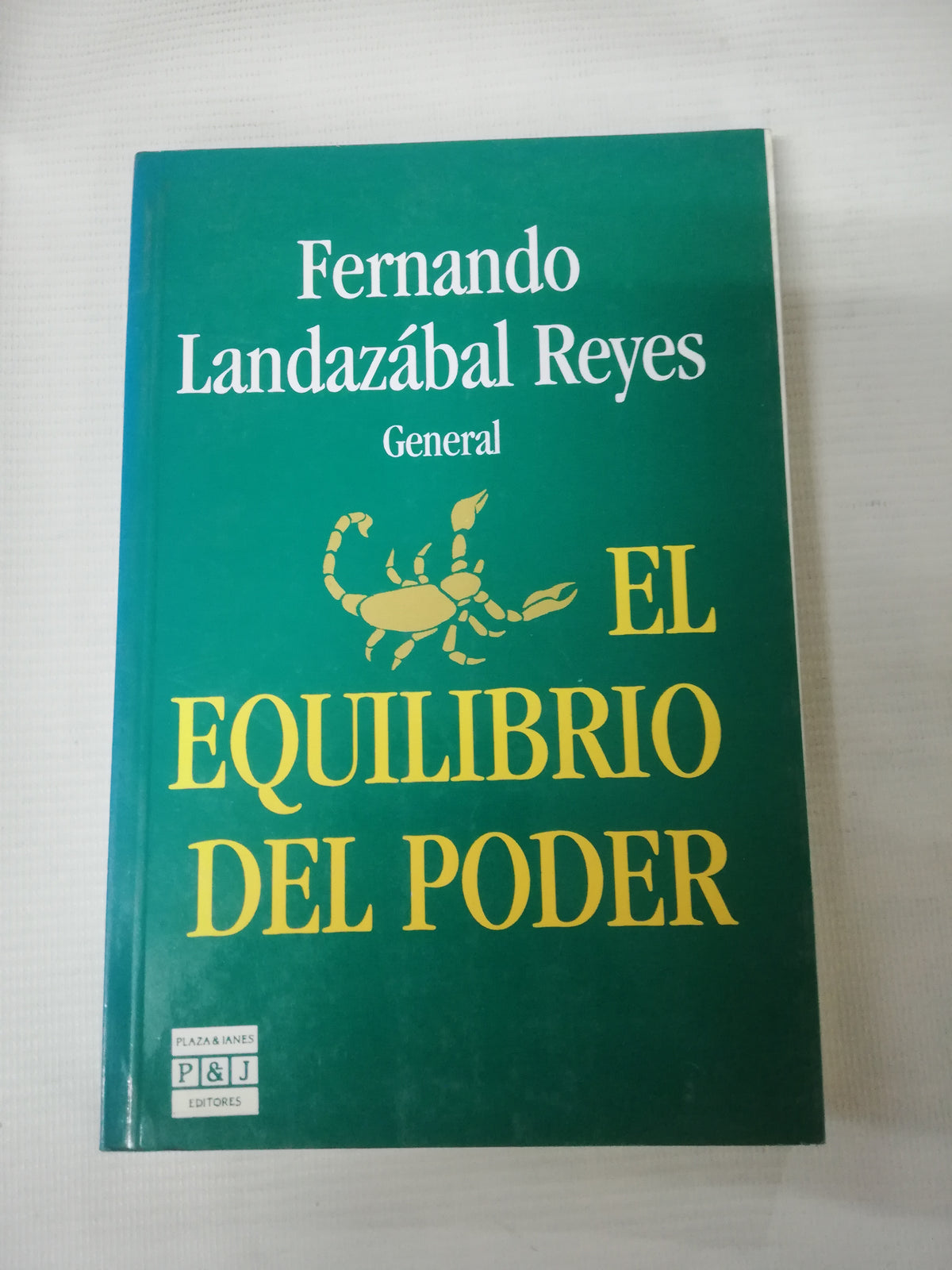 EL EQUILIBRIO DEL PODER - FERNANDO LANDAZABAL REYES