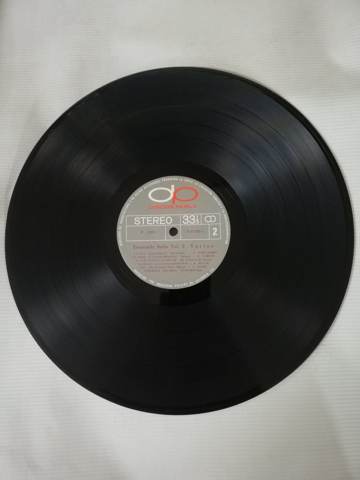 LP TREMENDA SALSA - TREMENDA SALSA VOL. 2