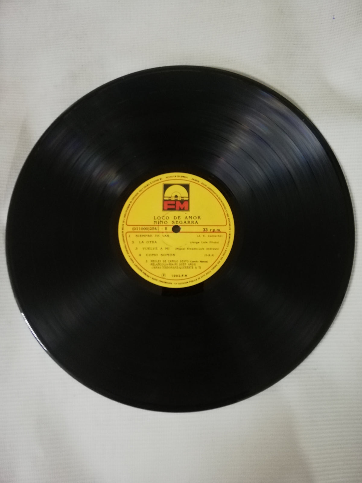 LP NINO SEGARRA - LOCO DE AMOR