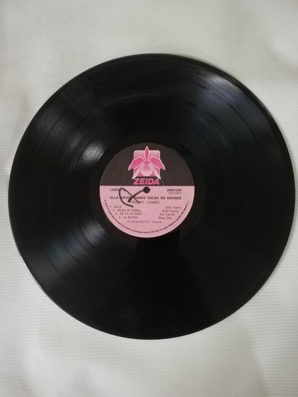 LP GRUPO CANEO - ELLA GRUPO CANEO SALSA EN GRANDE