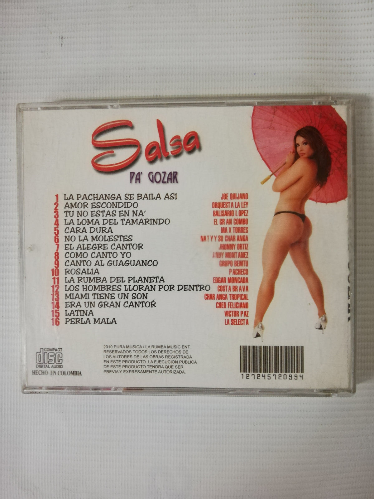 CD SALSA PA´ GOZAR - VARIOS INTÉRPRETES