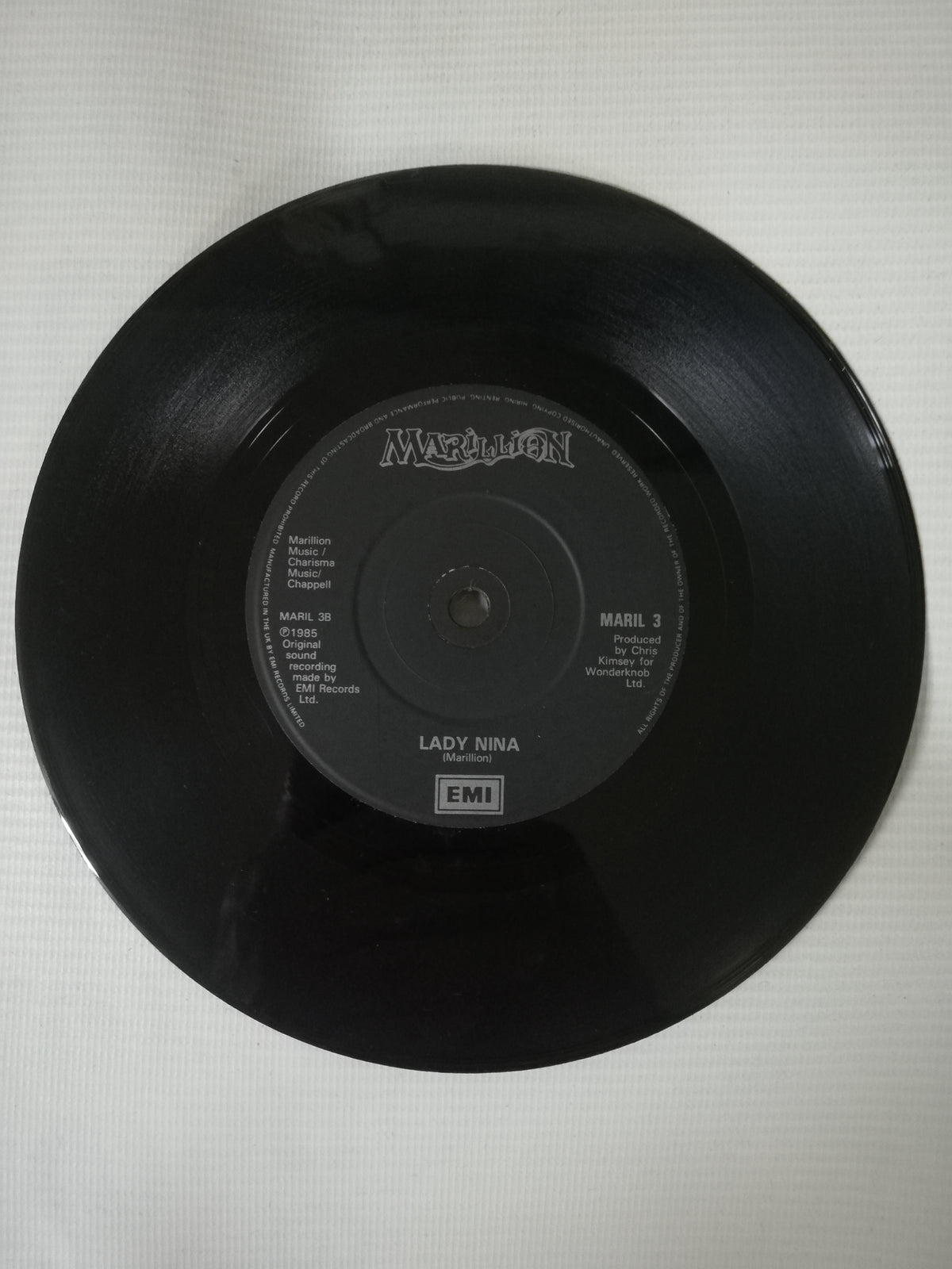 VINILO MARILLION - KAYLEIGH / LADY NINA
