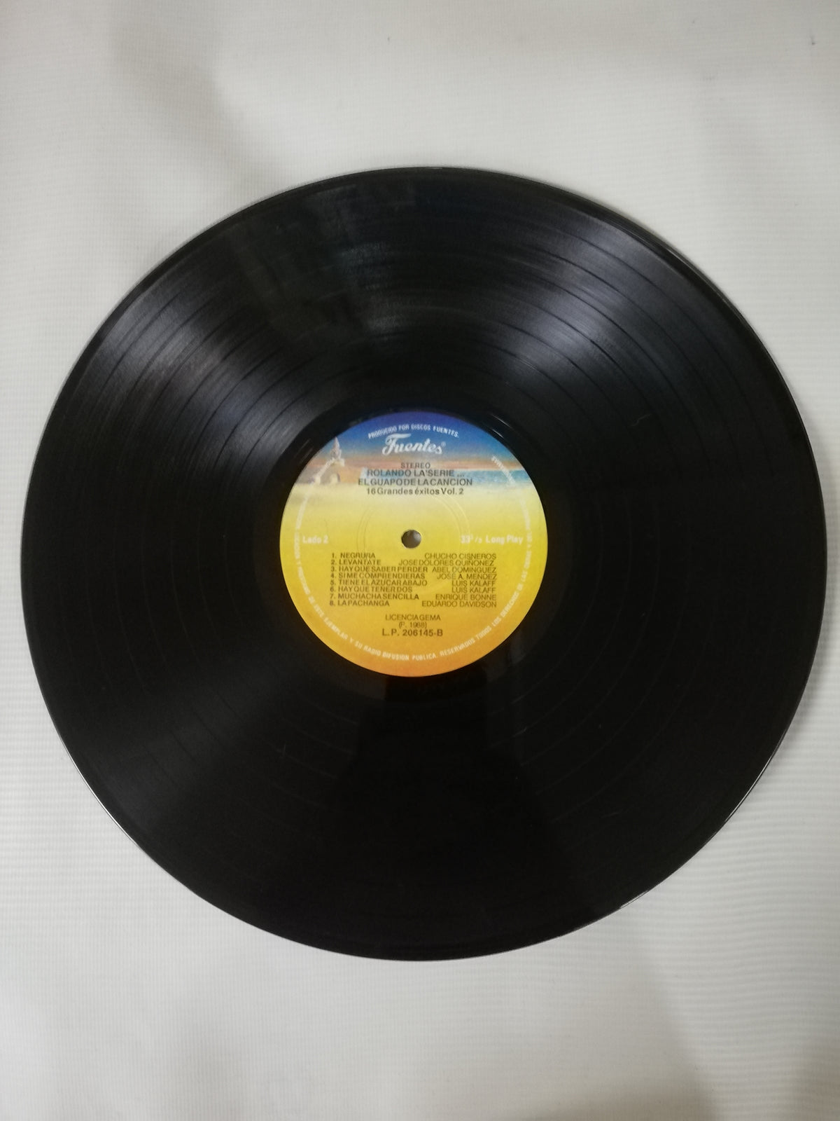 LP ROLANDO LA SERIE - 16 GRANDES EXITOS VOL. 2