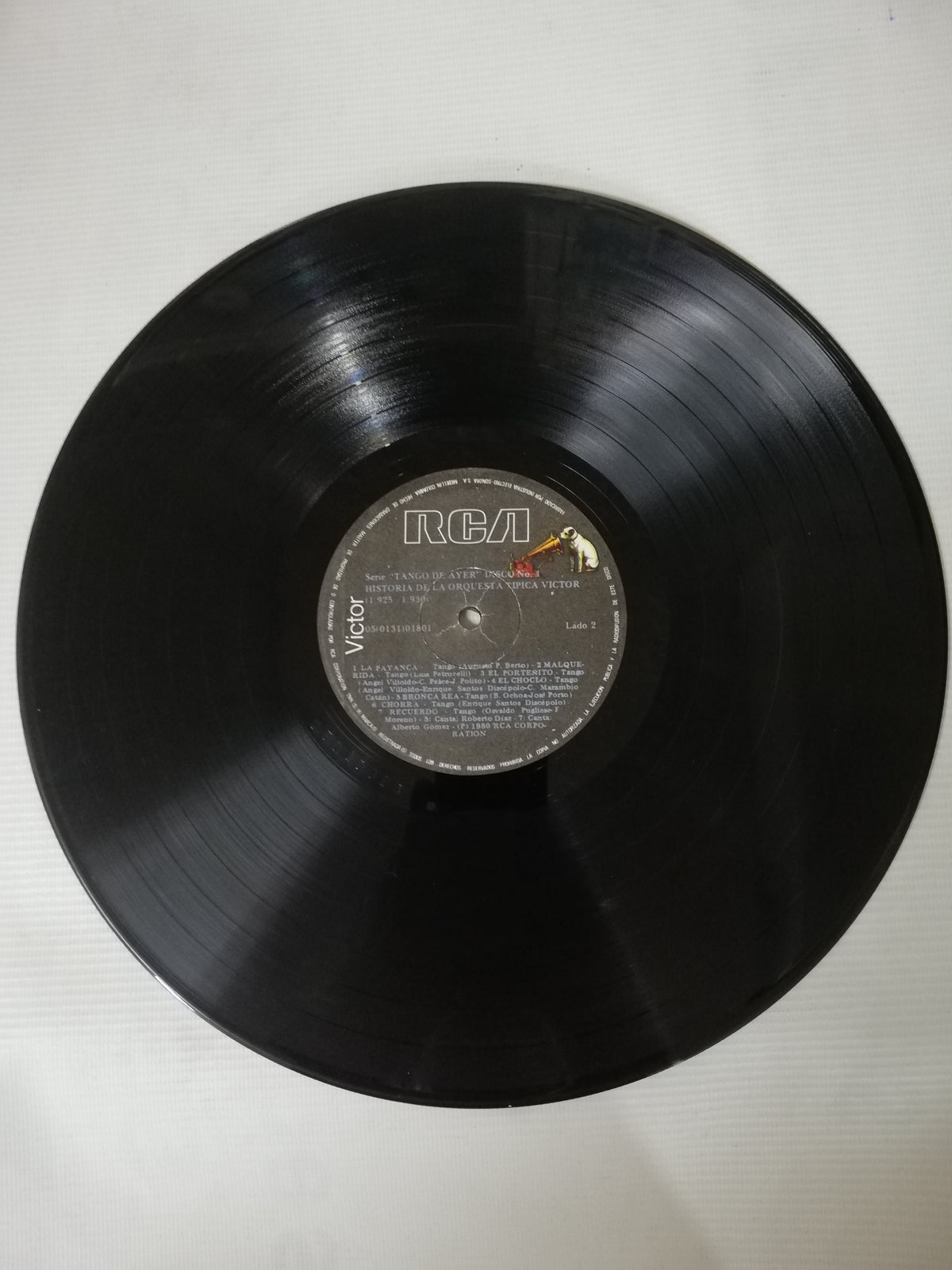LP ORQUESTA TIPICA VICTOR - HISTORIA DE LA ORQUESTA TIPICA VICTOR 1925 - 1930