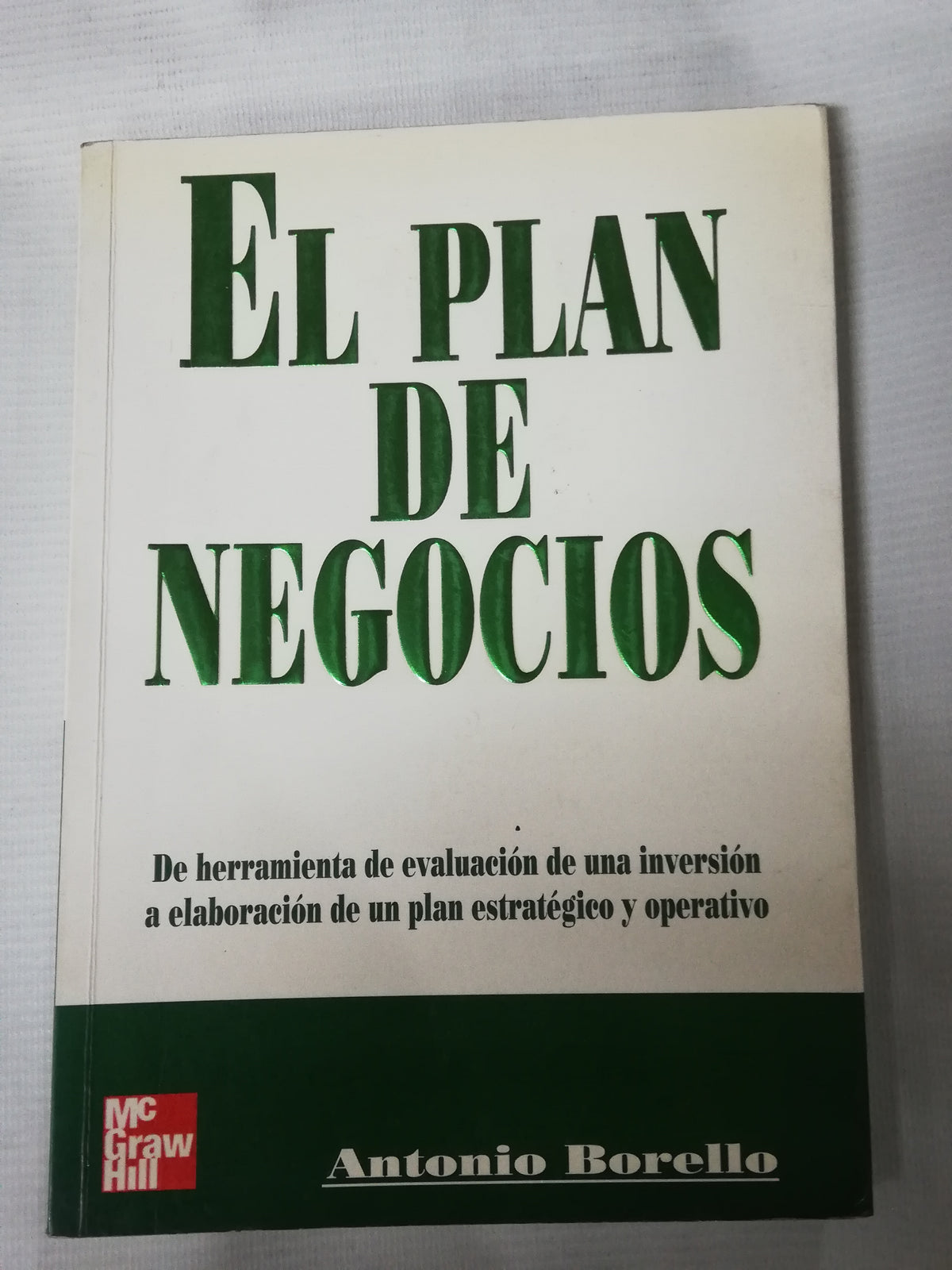 EL PLAN DE NEGOCIOS - ANTONIO BORELLO