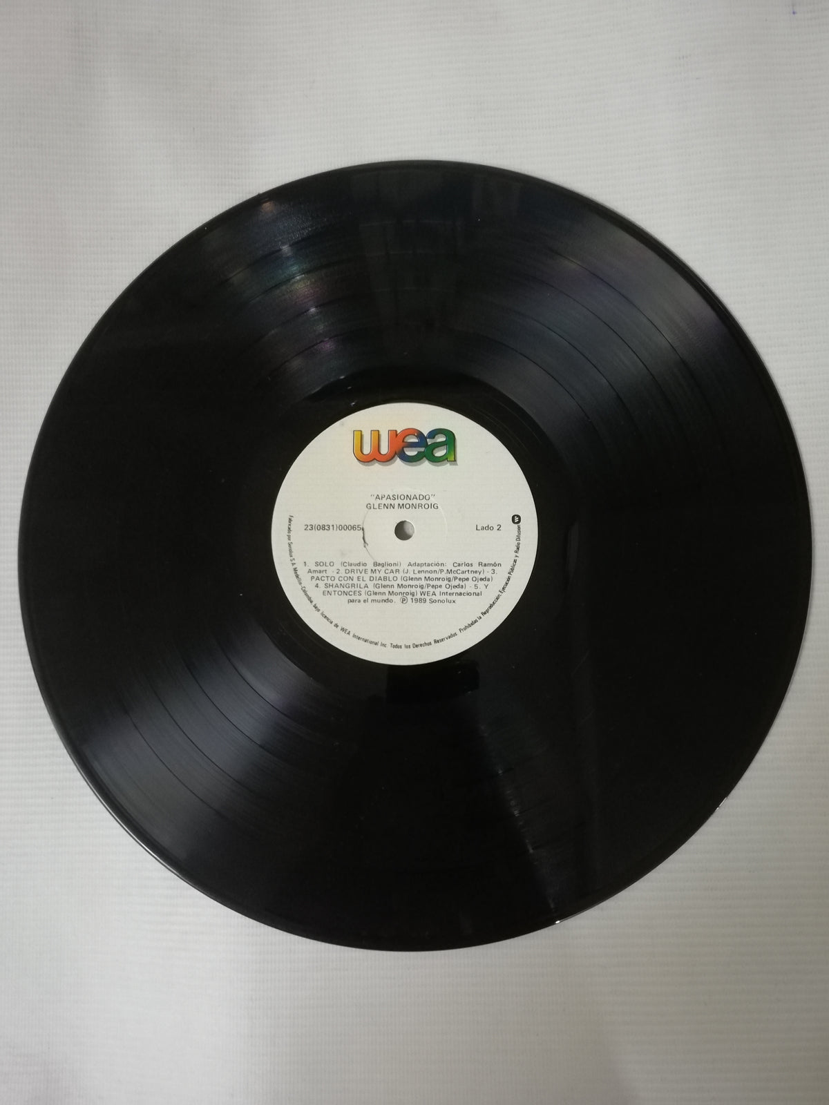 LP GLENN MONROIG - APASIONADO